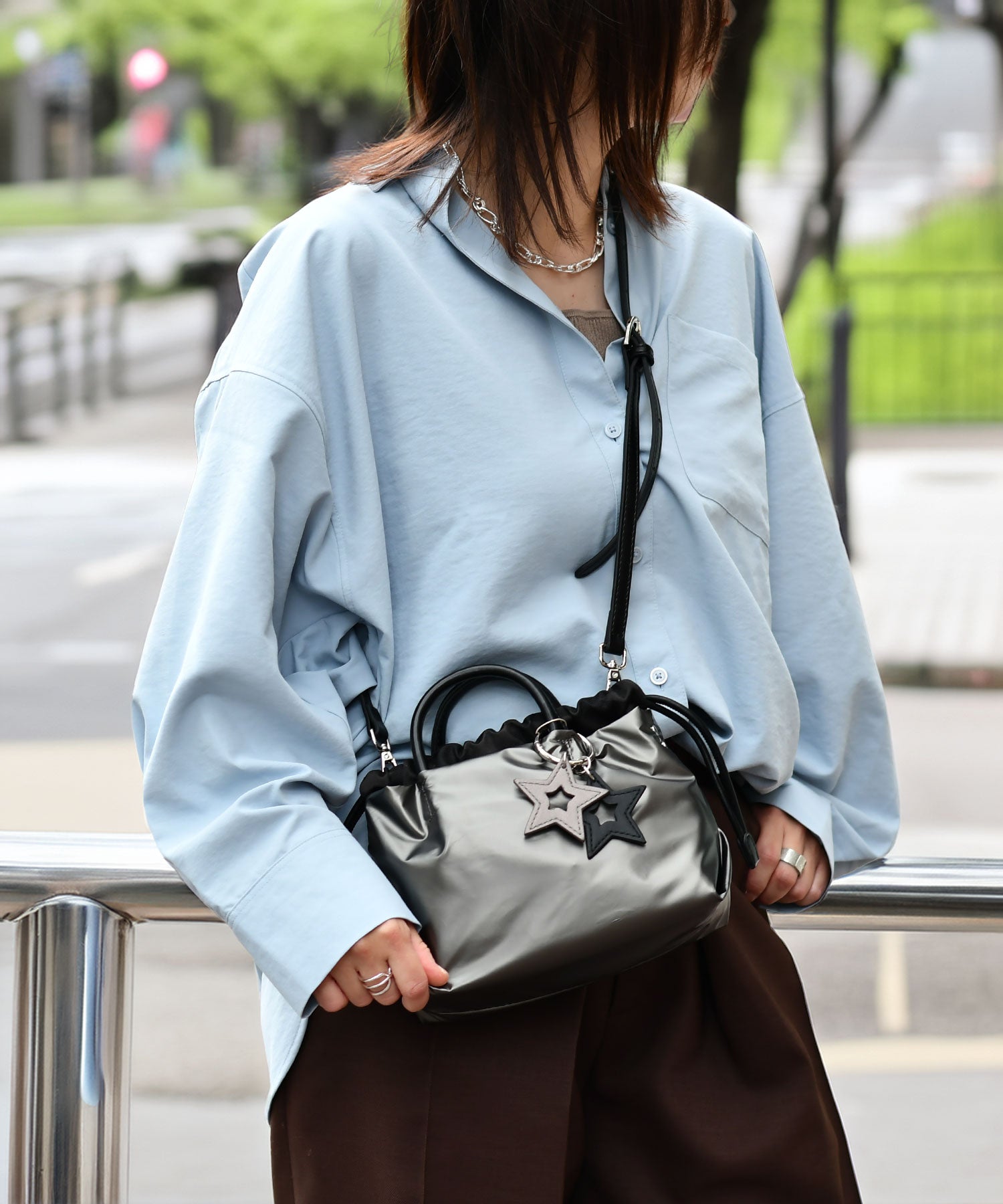 ショルダーバッグ ダブルスター/ミニミニシャイニー – レイジー