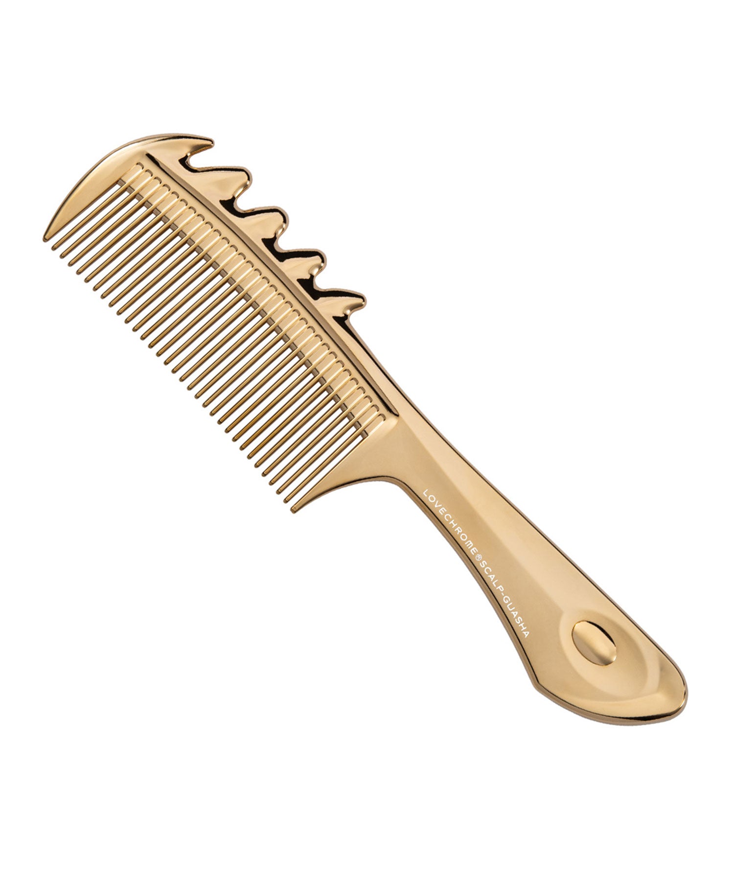 【2024】お歳暮・冬ギフト コーム GOLD スカルプカッサ K24GP LOVECHROME/ラブクロム ヘアブラシ・コーム