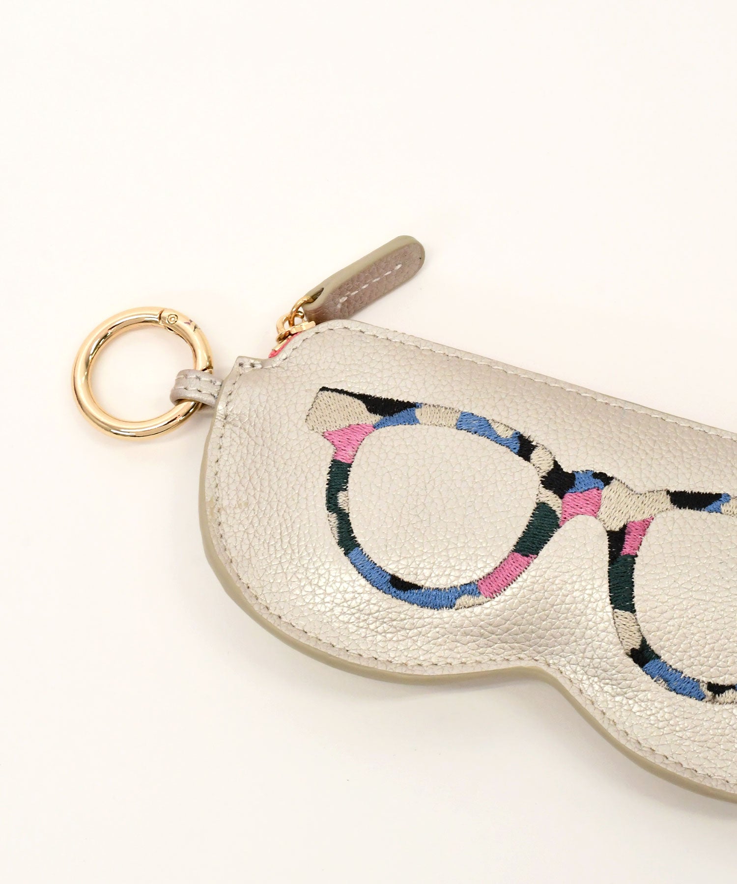 レイジースーザン　刺繍メガネケース　キャットアイ レイジースーザン 刺繍メガネケース キャットアイ