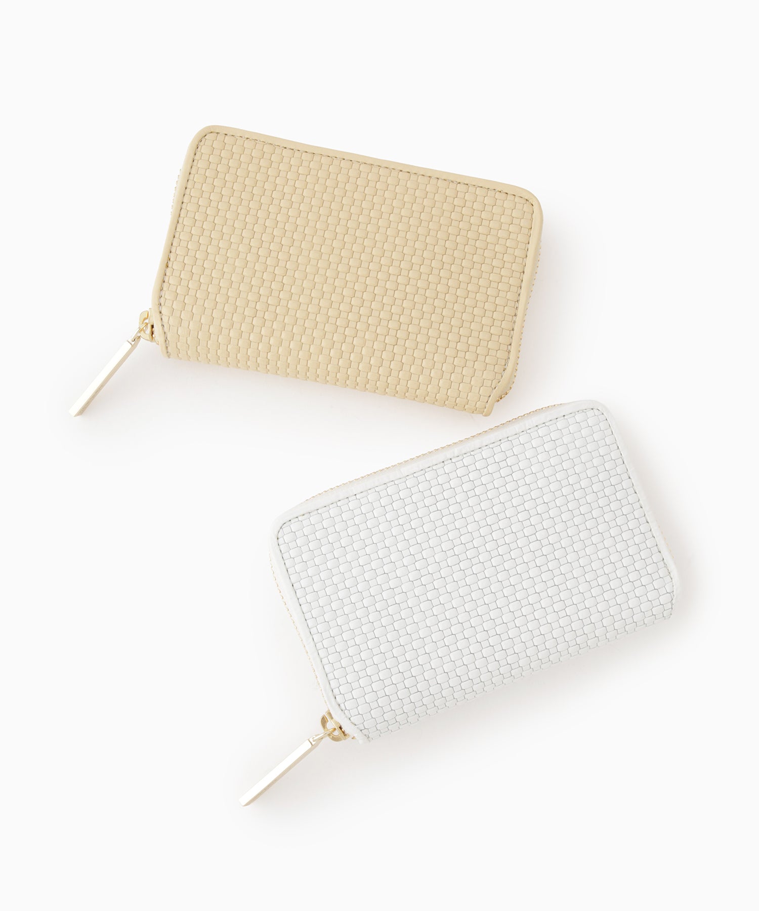 ウォレット　メッシュエンボス　二つ折り