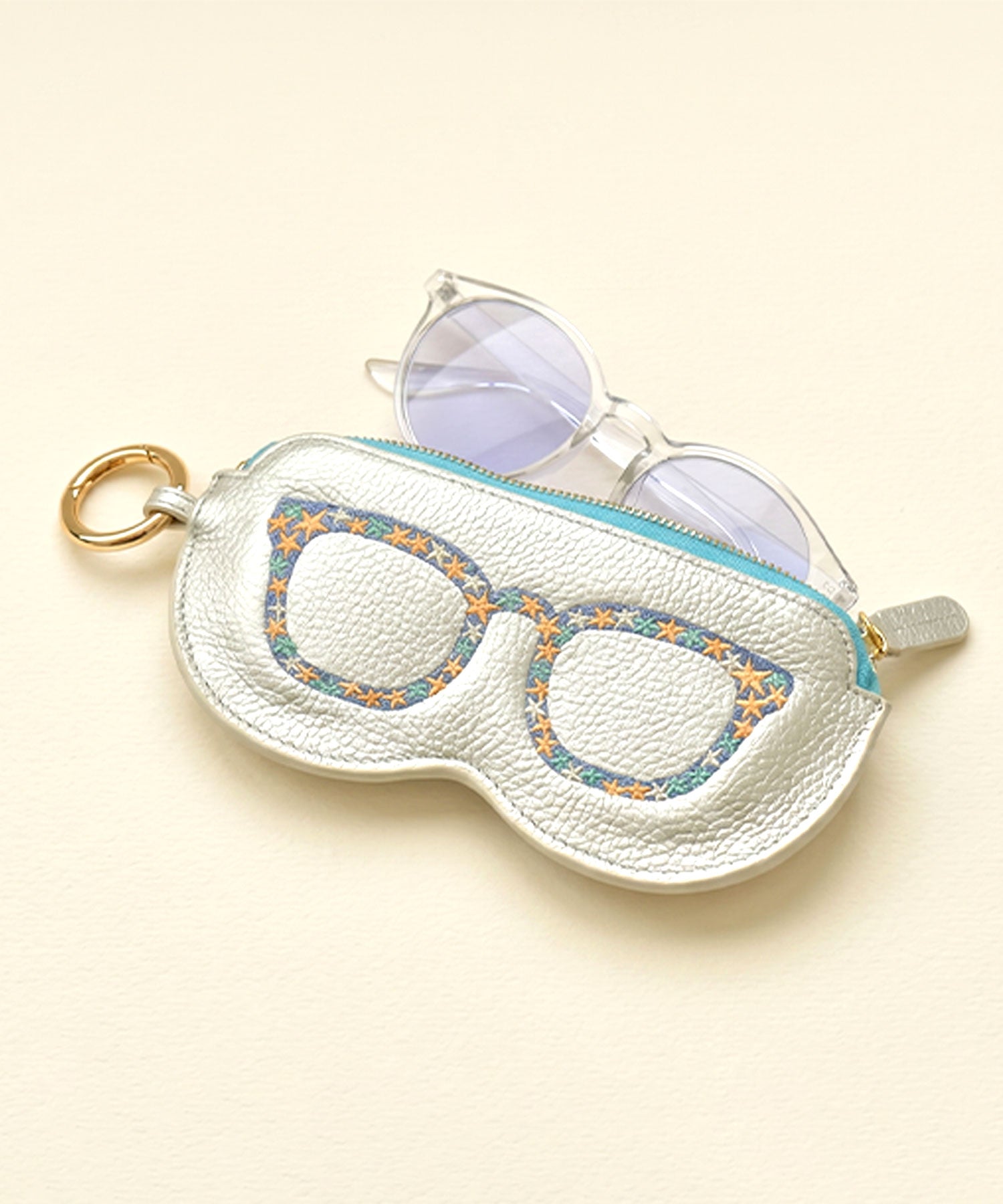 メガネケース　シシュウリング4　M