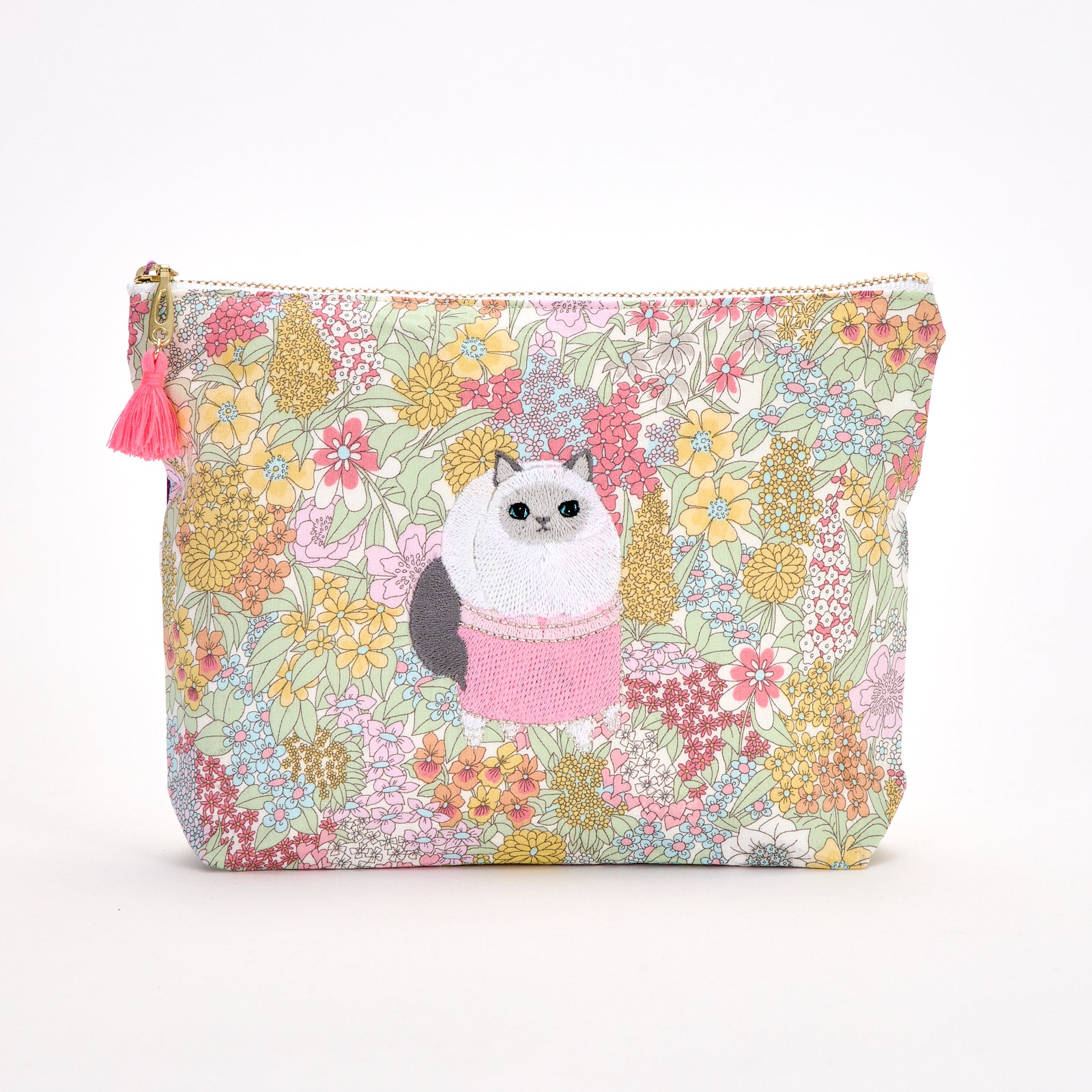 ポーチ　KEORA KEORA/　マカロンソファネコ