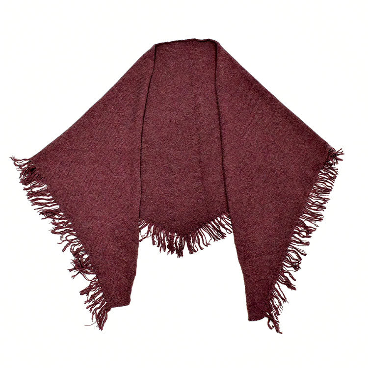 ストール　トライアングルフリンジ