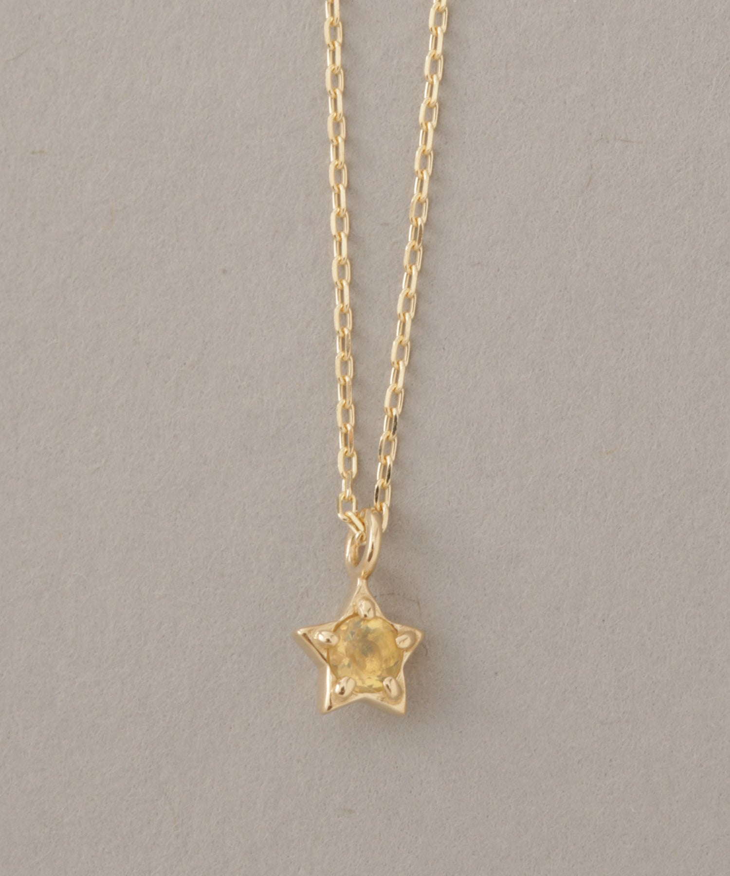 ネックレス　リバーシブルスター  エチオピアオパール