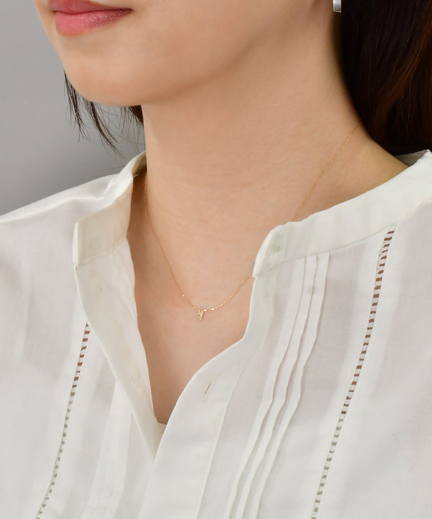 ネックレス　ナンバーダイヤ　９