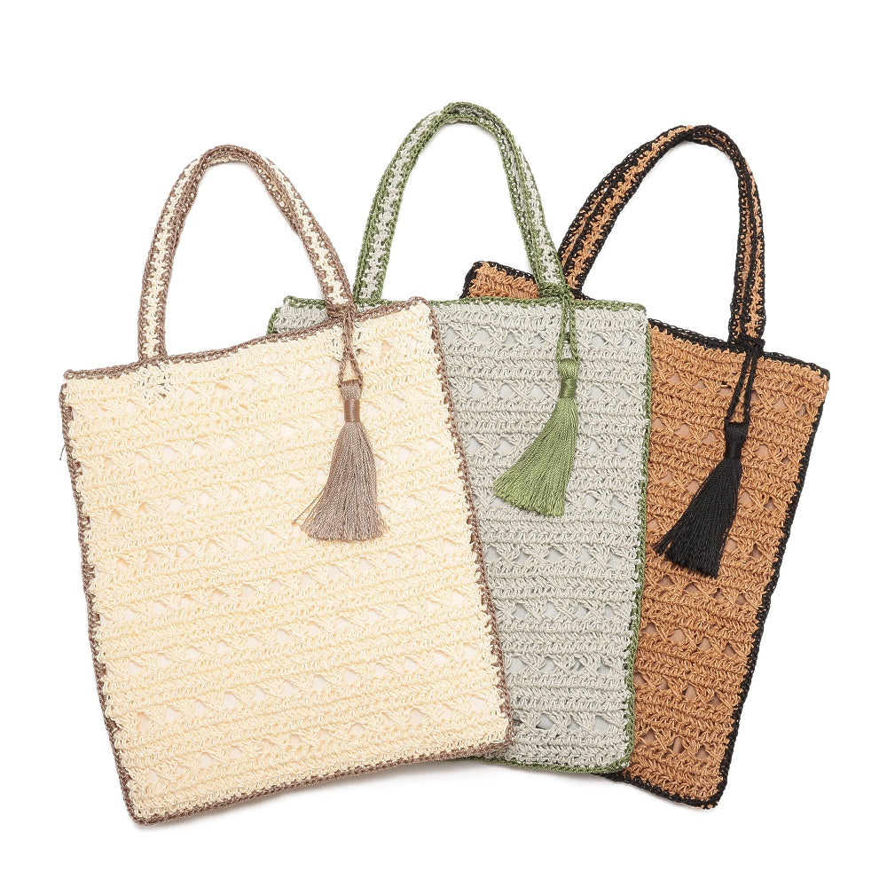 バッグ　ペーパーガラアミタッセル