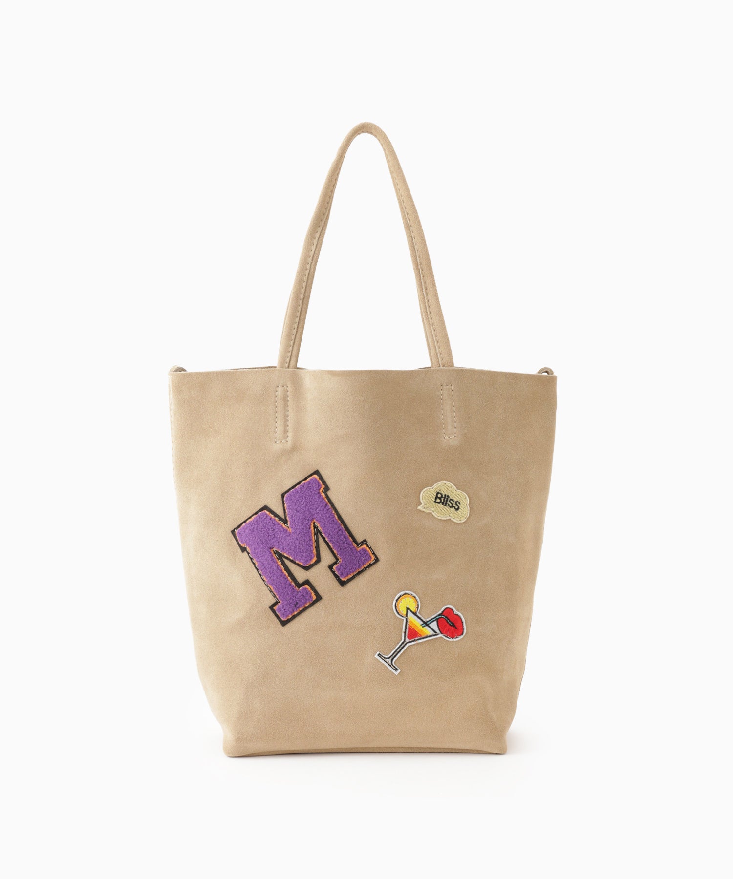 バッグ　MILLELA FIRENZE　ワッペンM　スエード