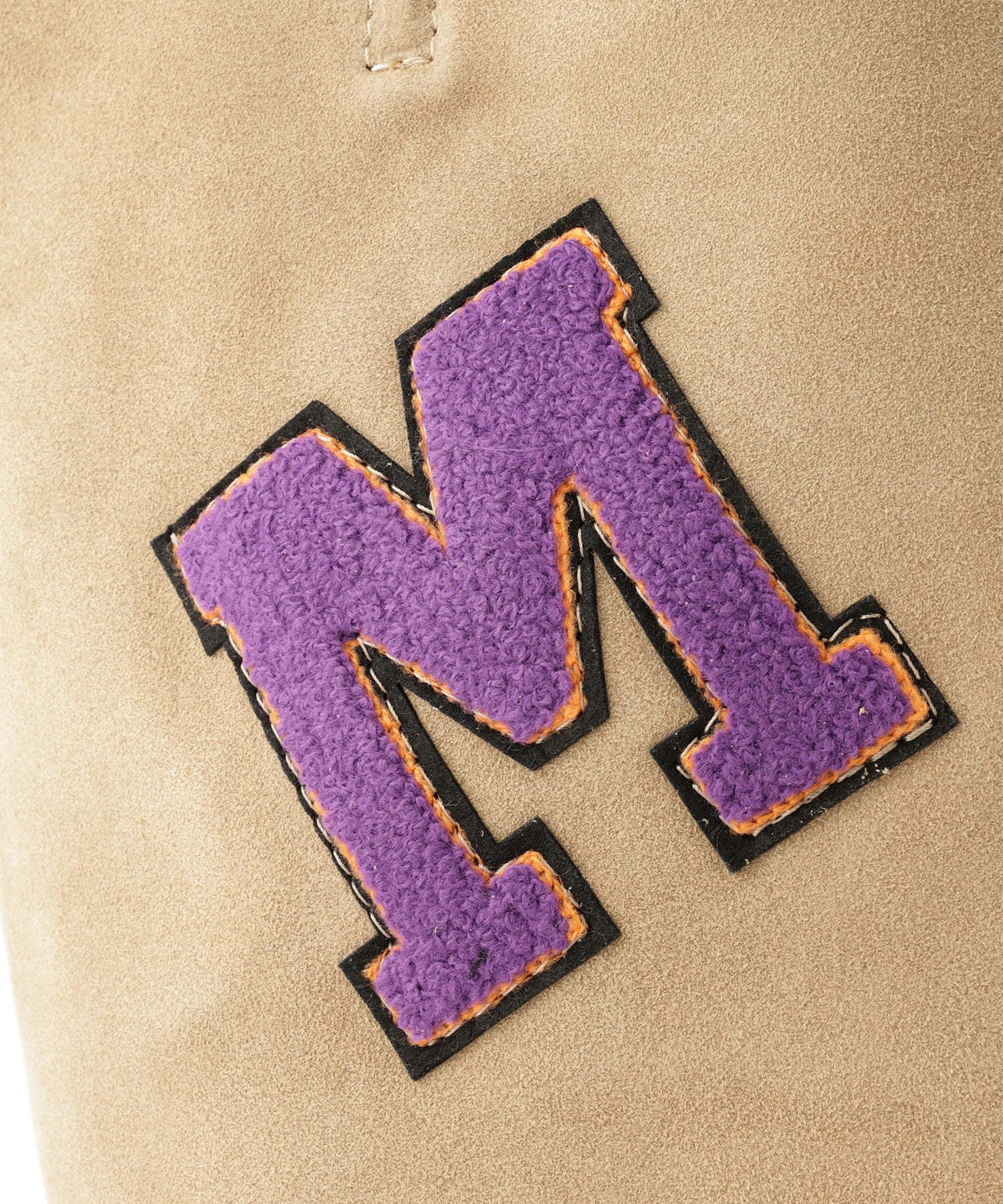 バッグ　MILLELA FIRENZE　ワッペンM　スエード