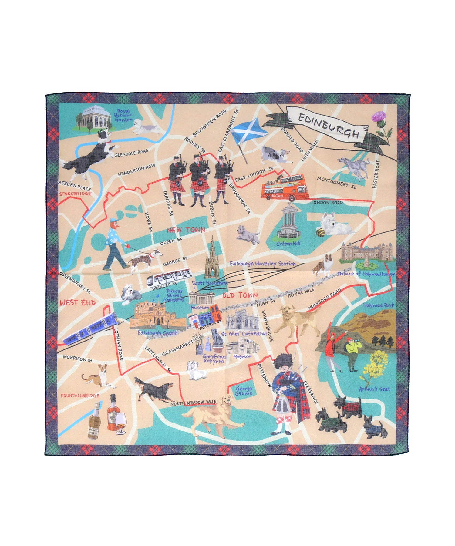 ハンカチ　チズタビ