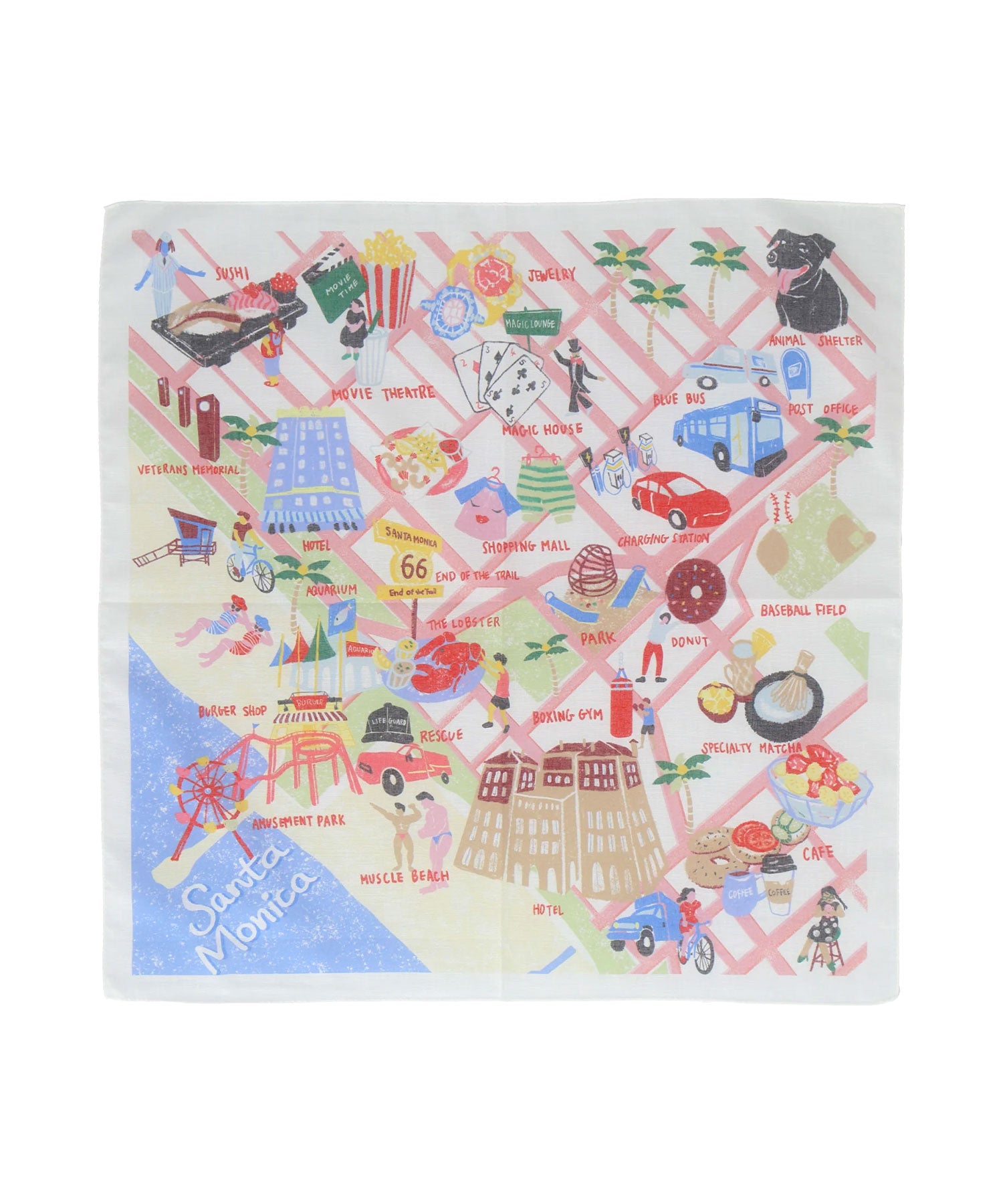 ハンカチ　チズタビ