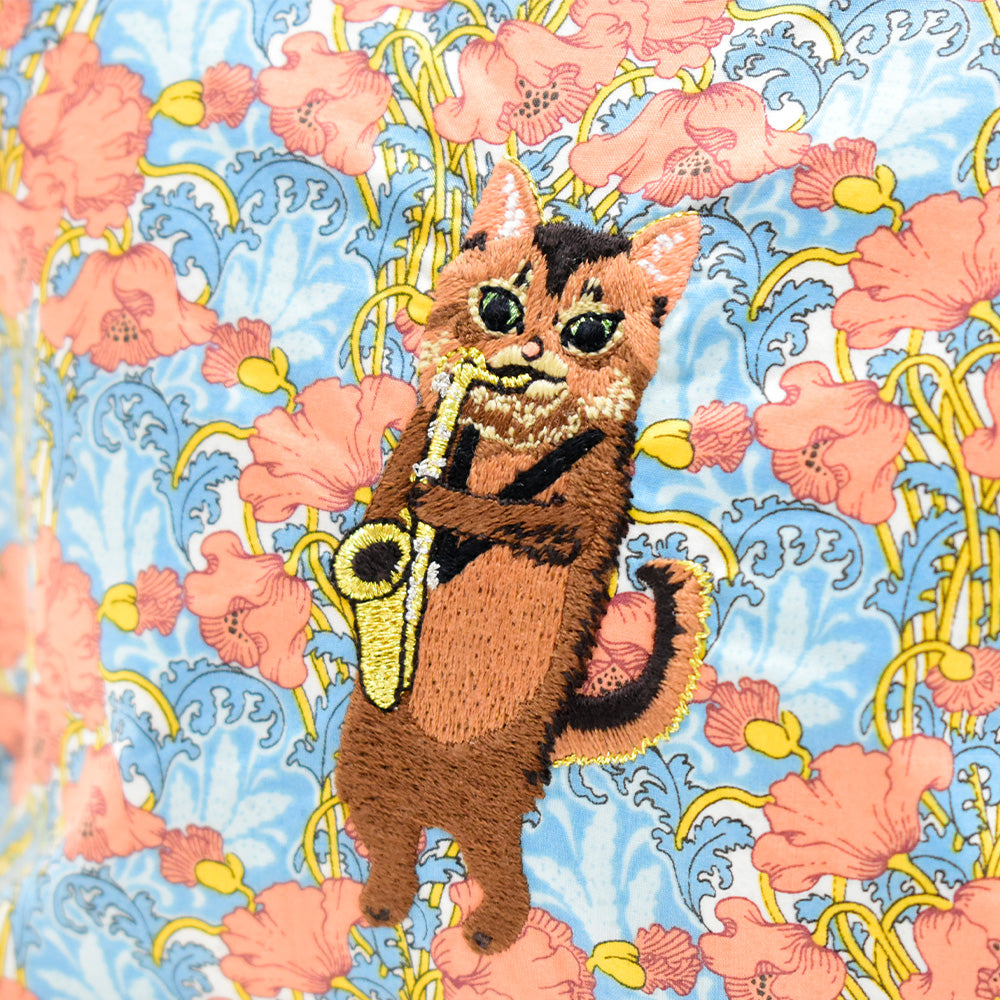 ポーチ KEORA KEORA サックスネコ – レイジースーザン オンラインストア