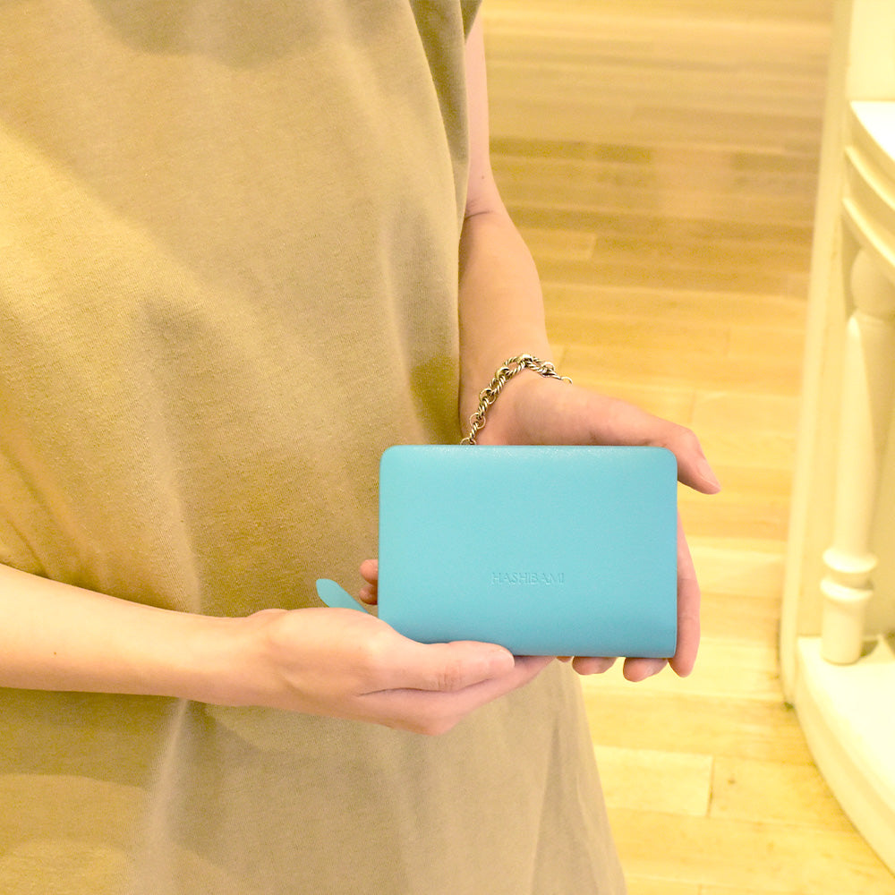 shesaidthat カードケース 水色 shesaidthat カードケース 水色 小物