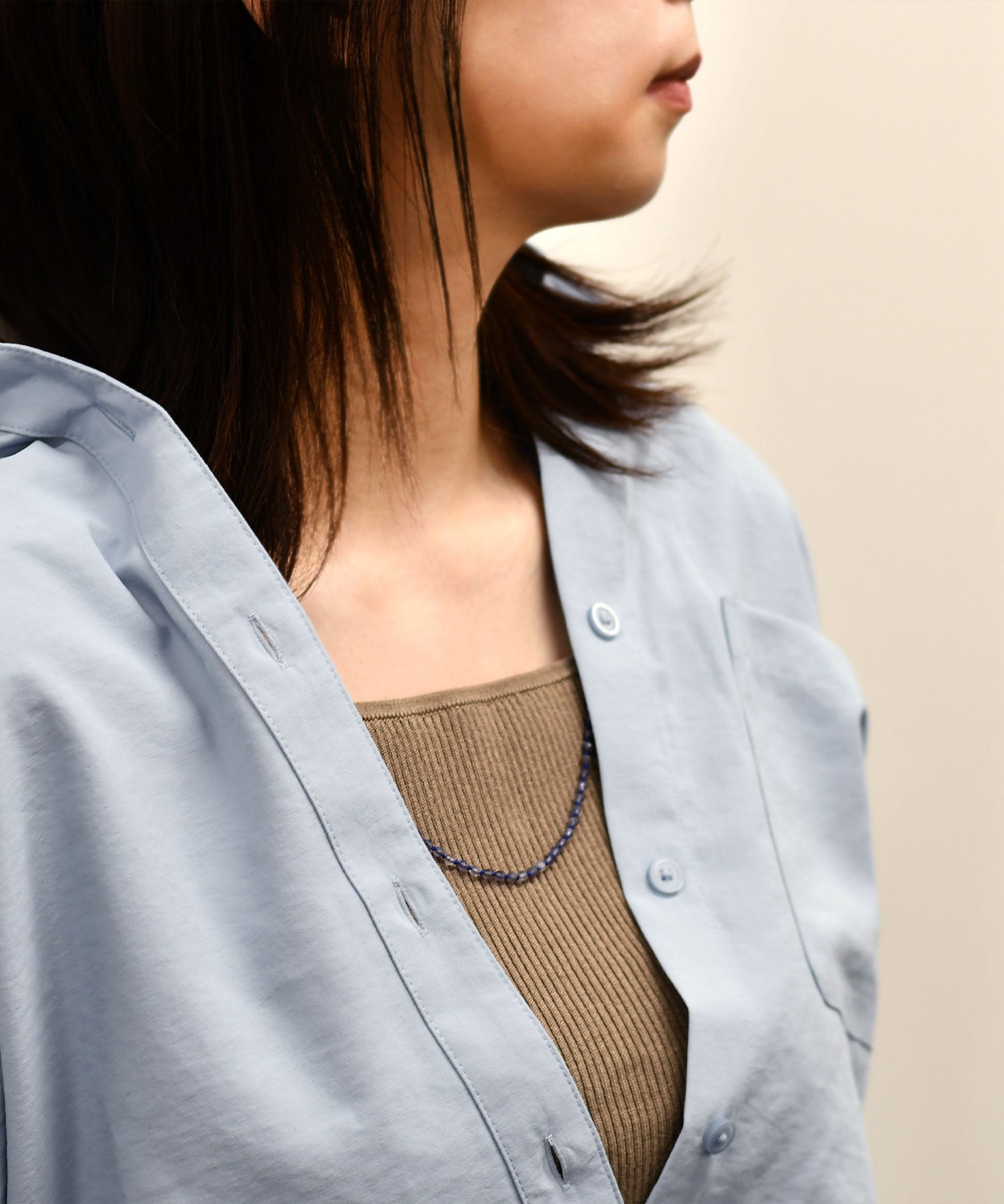 ネックレス　コズリ 013123 アイオライト