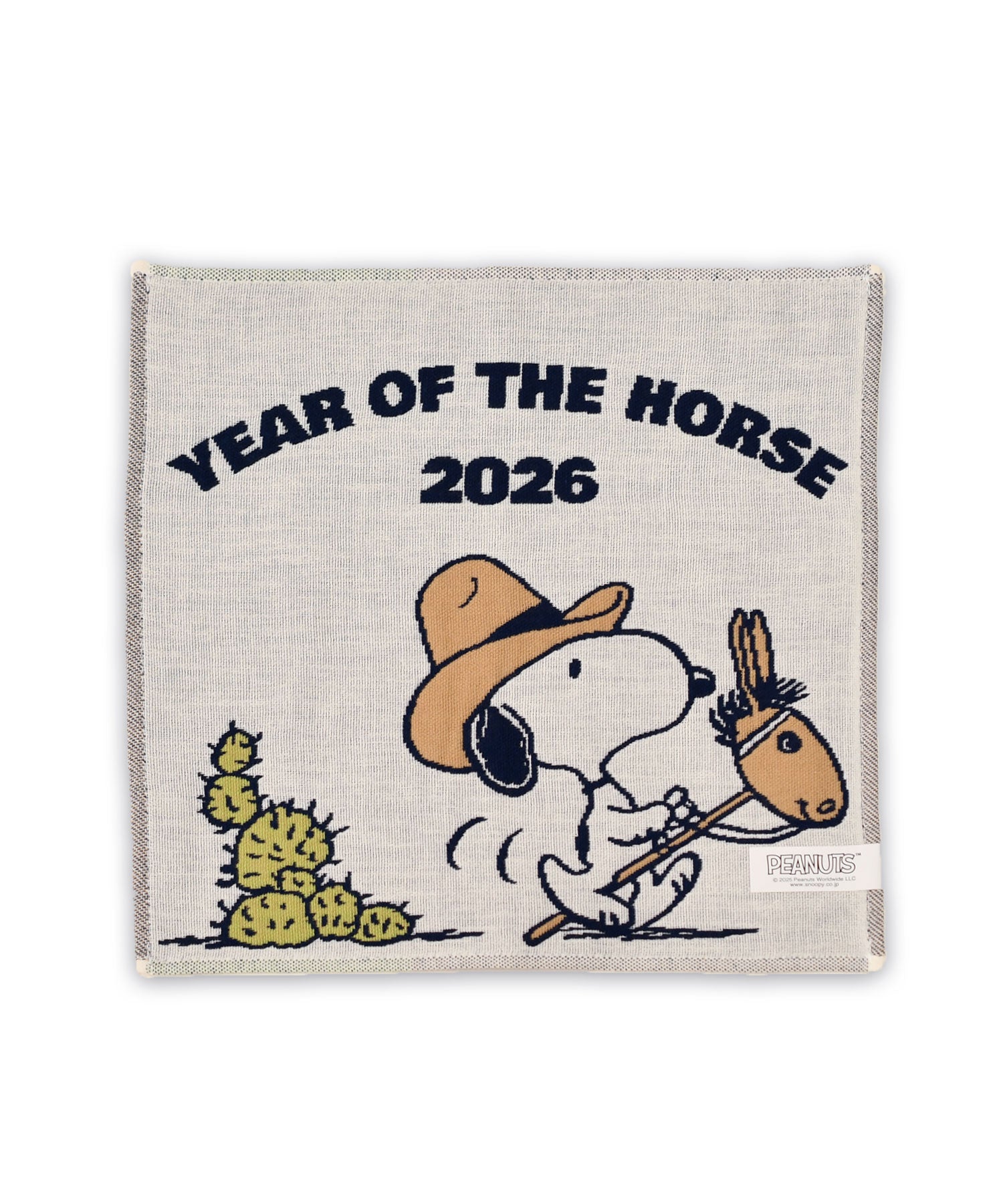 トリプルガーゼハンカチ　PEANUTS　モクバ