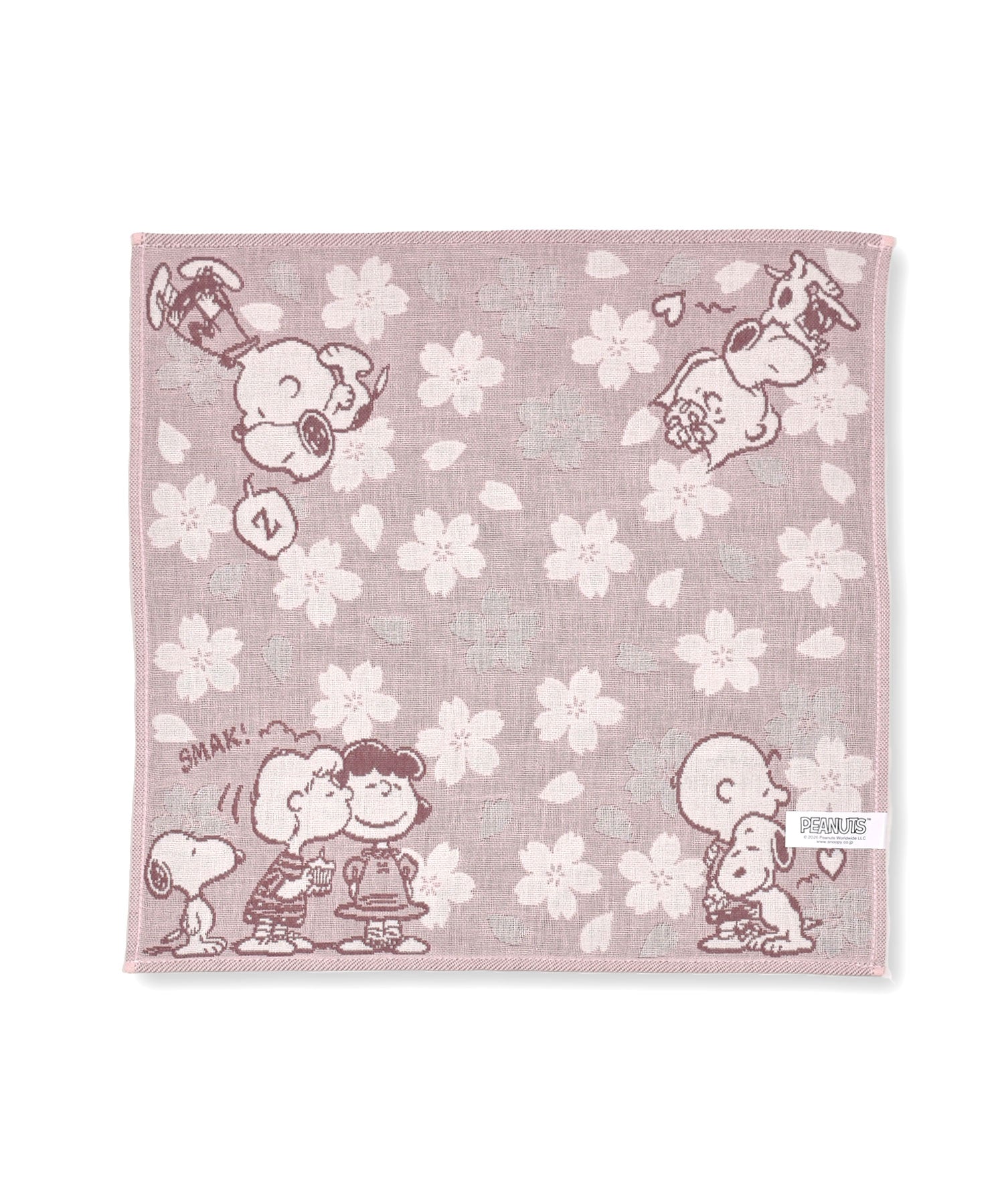 トリプルガーゼ　PEANUTS　サクラ26