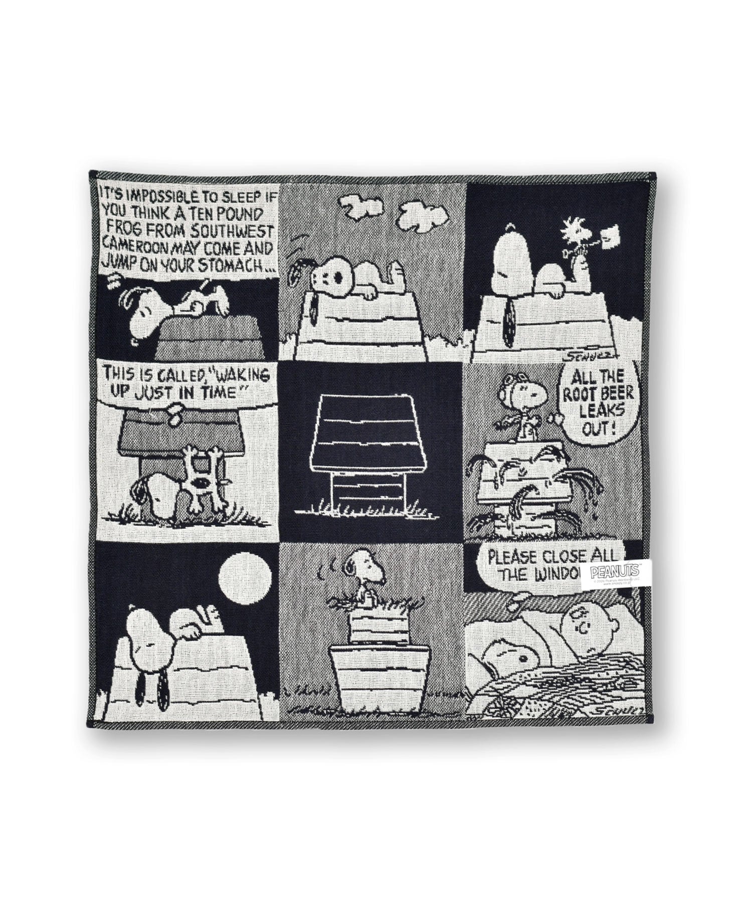 トリプルガーゼ　PEANUTS　ドッグハウス26