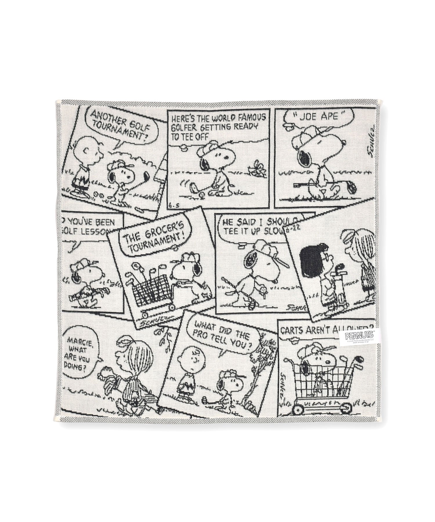 トリプルガーゼ　PEANUTS　ゴルフ26