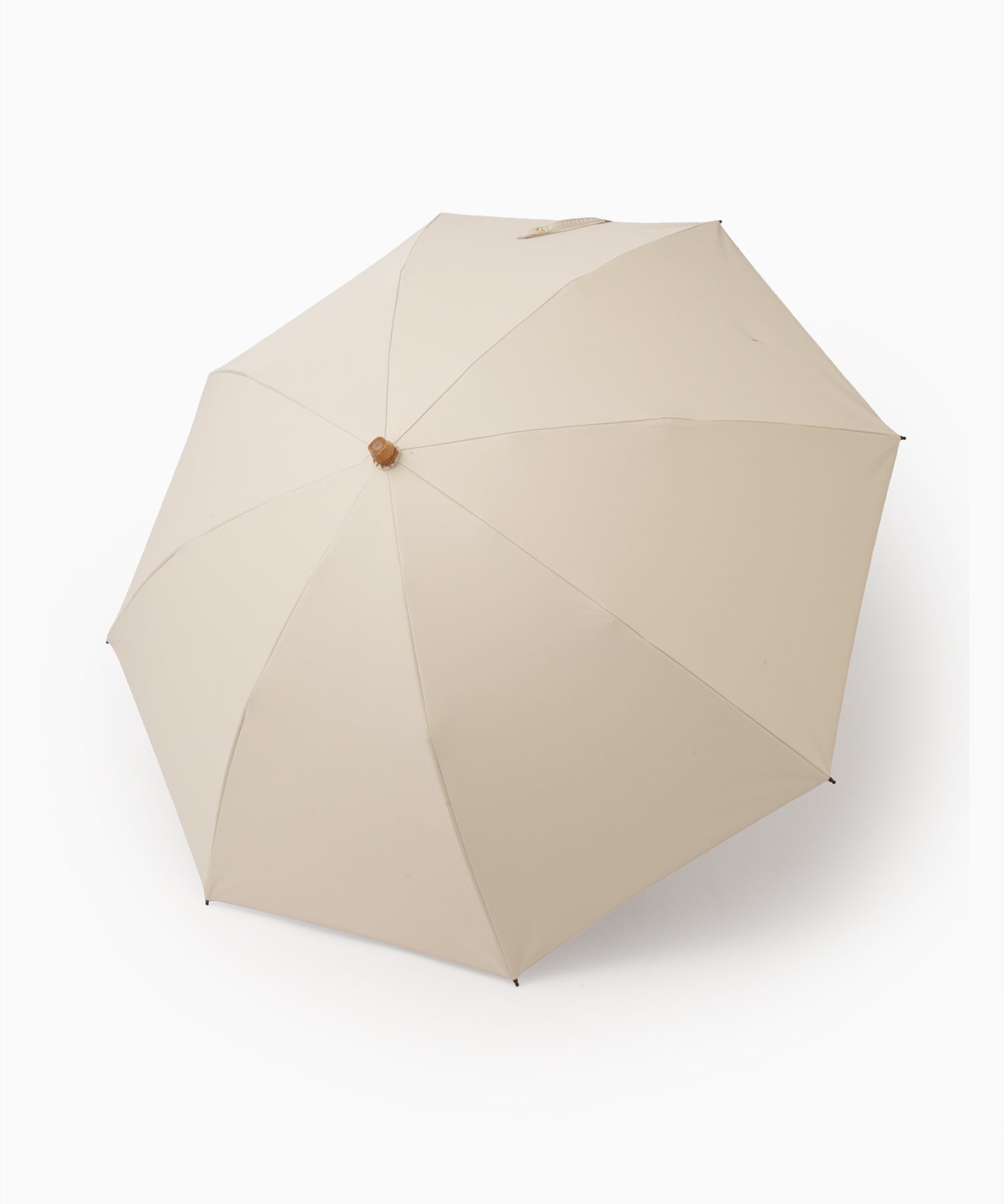 日傘　UVO/ウーボ 二段折り　無地タッセル UVカット100％