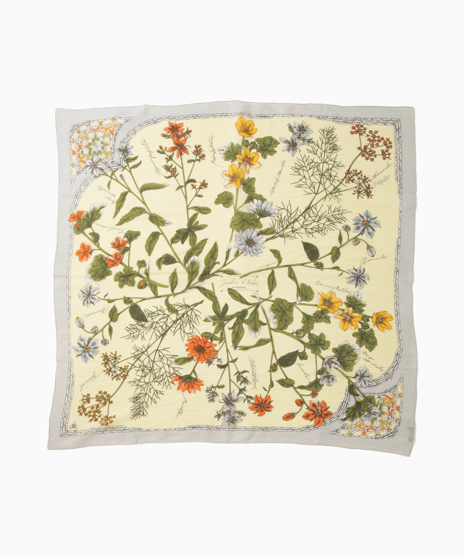 ストール　manipuri/マニプリ　ハーバルガーデン