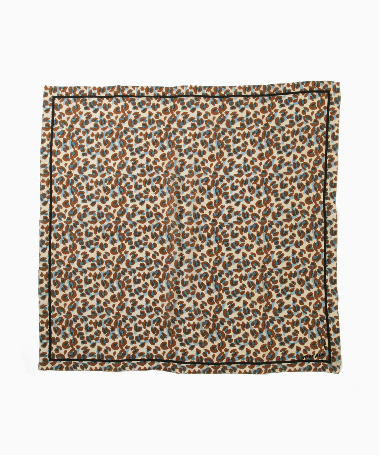 ストール　manipuri/マニプリ　ペイントレオパード