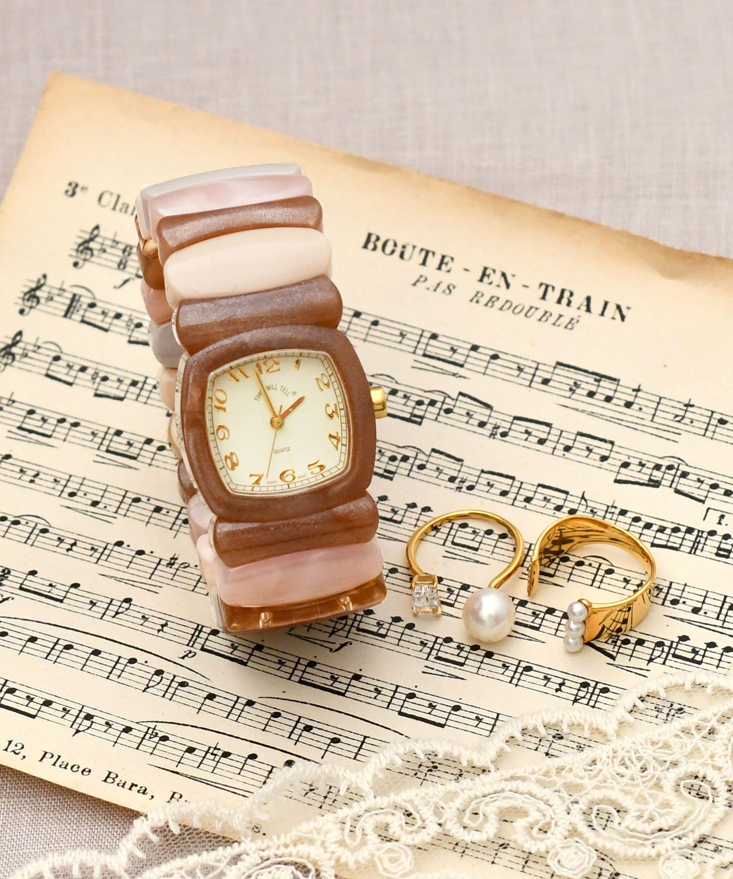 リストウォッチ　Time Will Tell/タイムウィルテル　#508