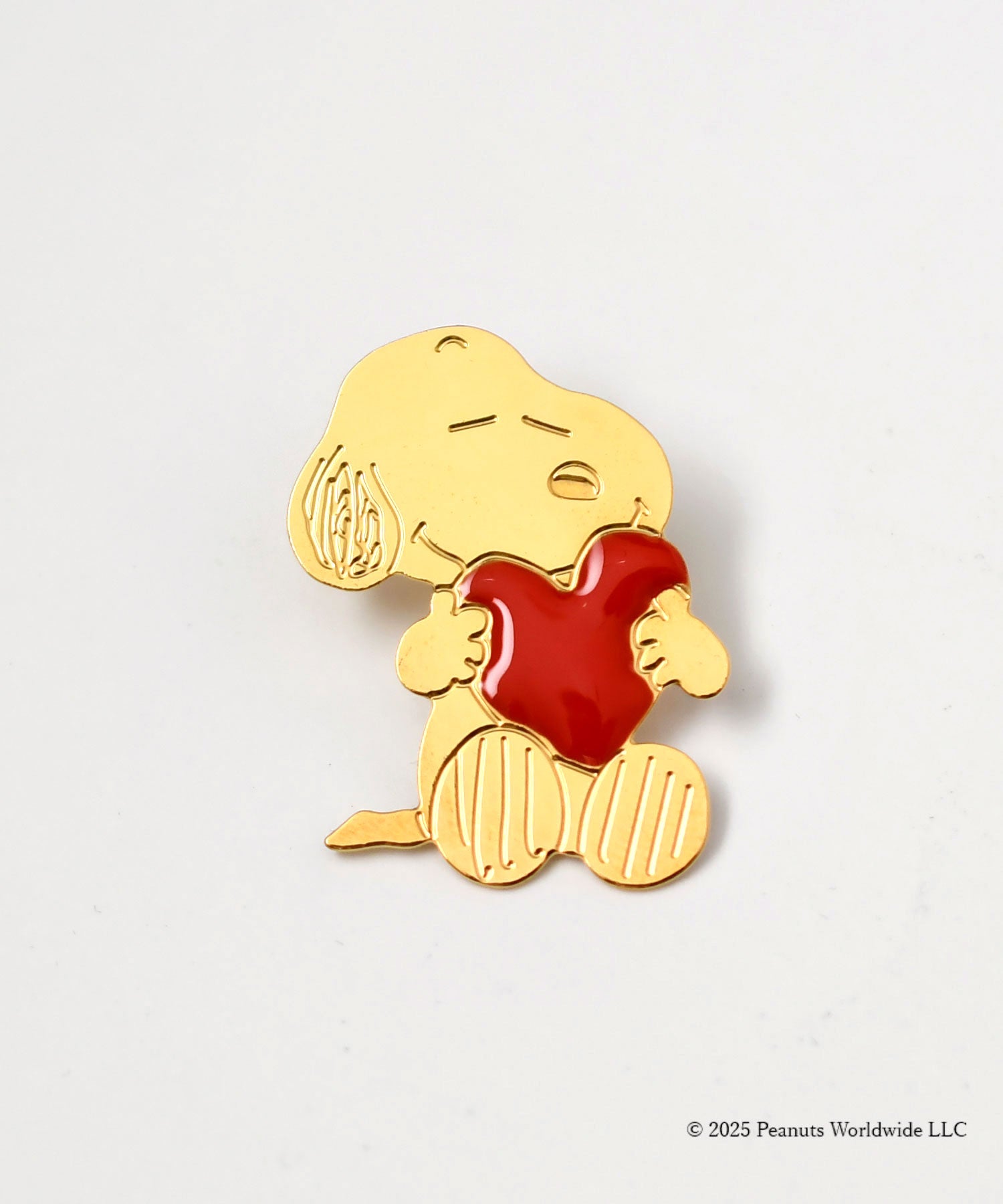 ピンバッジ　PEANUTS×titlee スヌーピー2