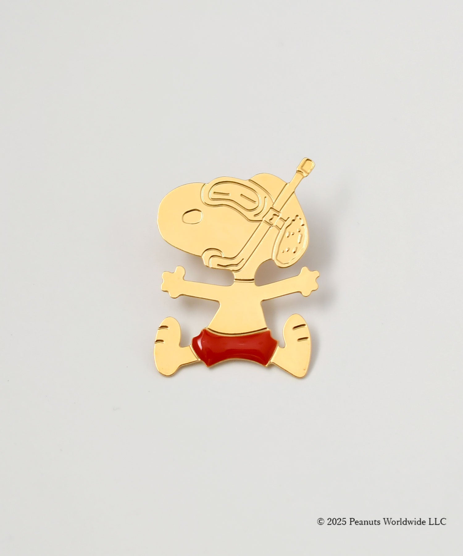 ピンバッジ　PEANUTS×titlee スヌーピー8