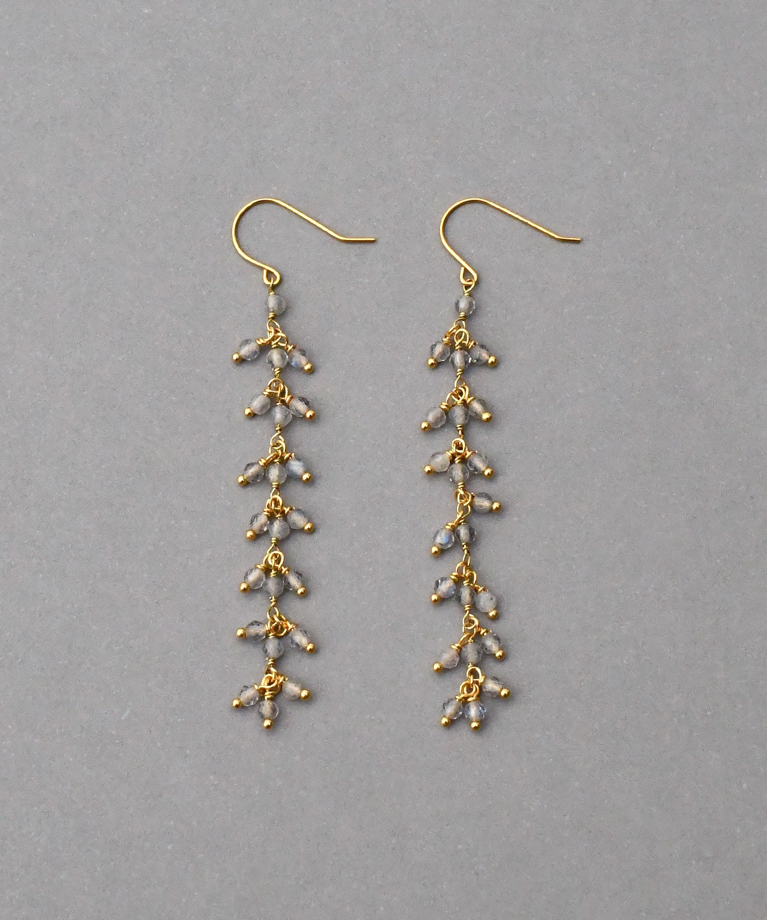 ピアス　コズリ 024147 ラブラドライト