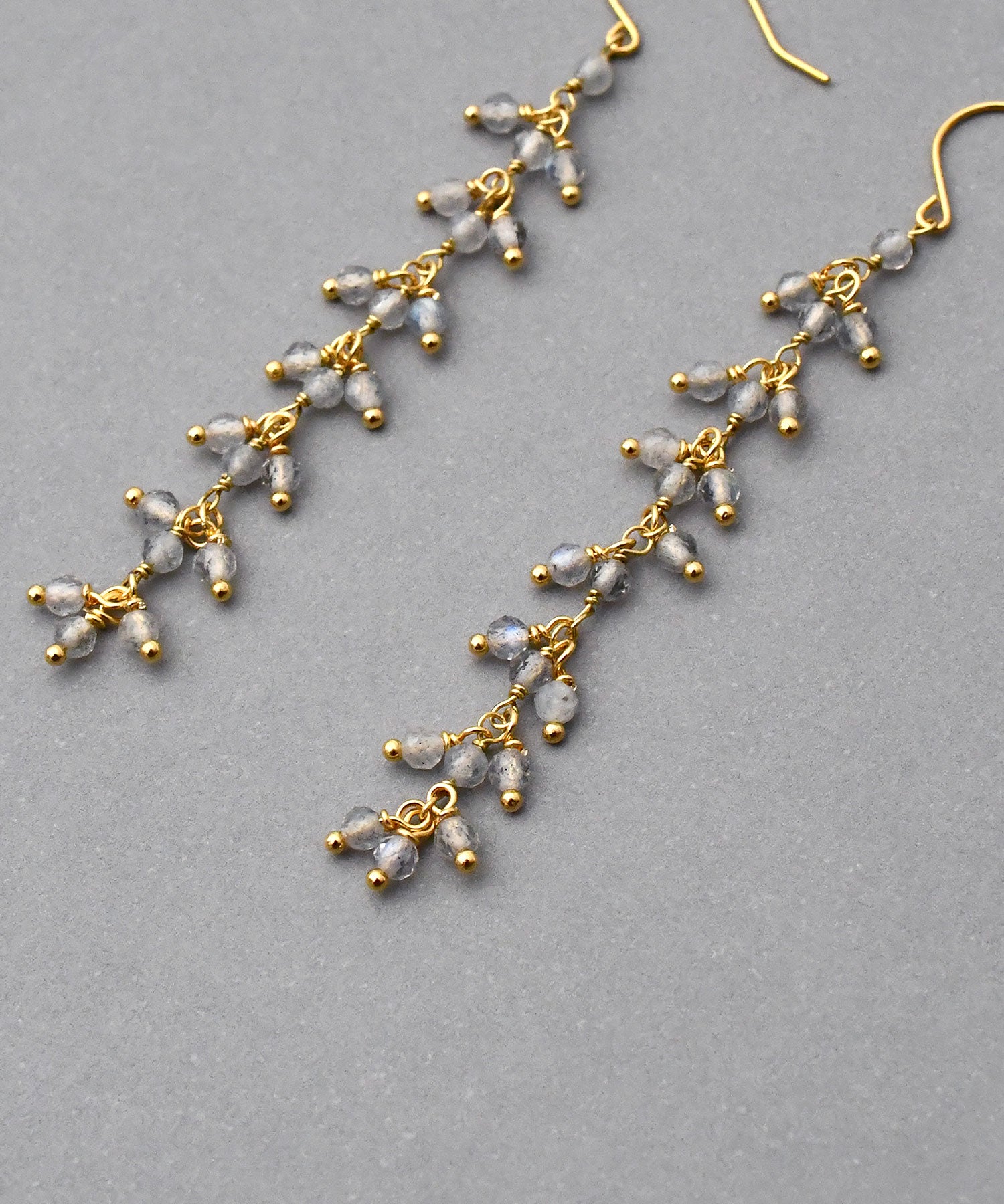 ピアス　コズリ 024147 ラブラドライト