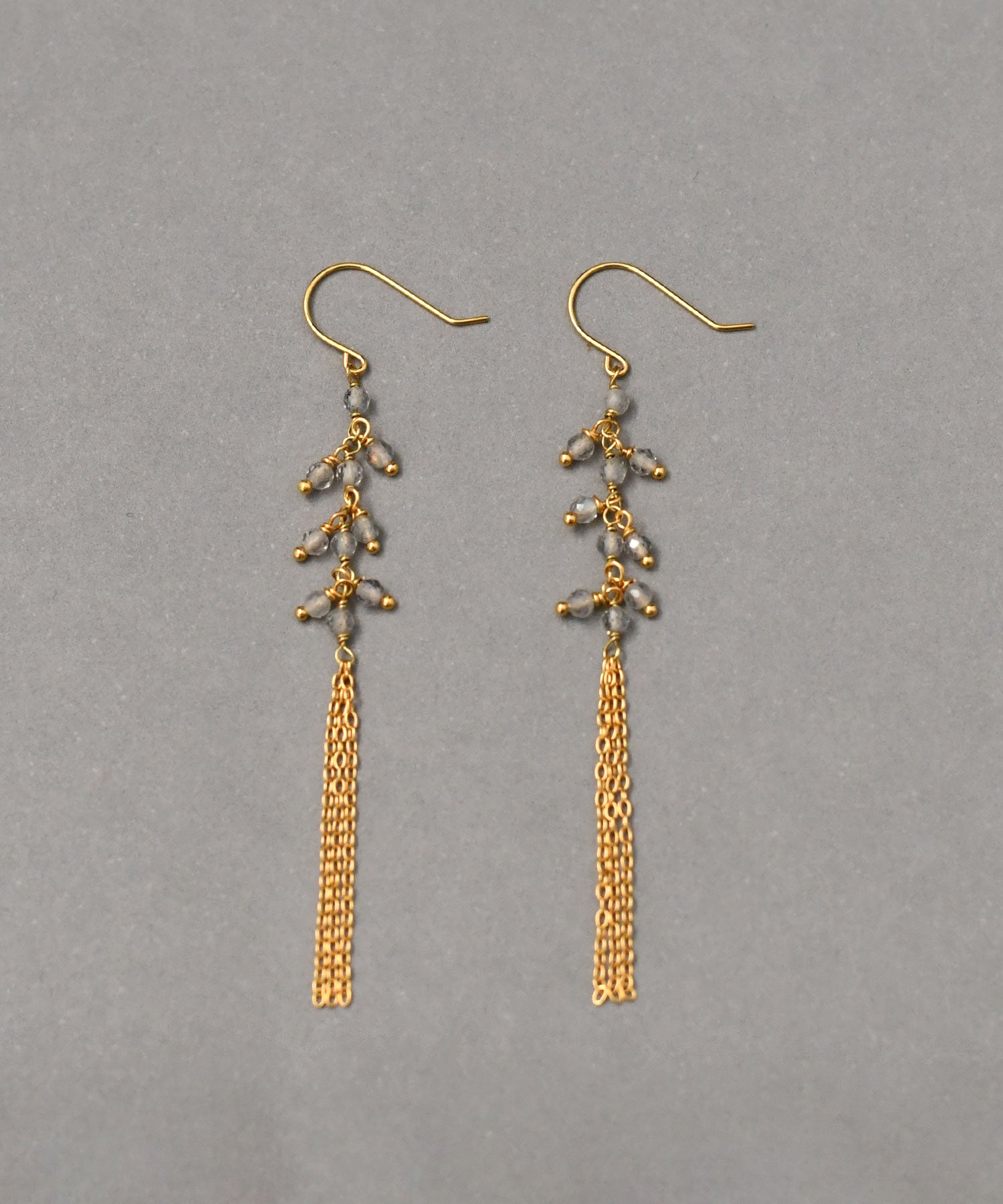 ピアス　コズリ 024153 ラブラドライト