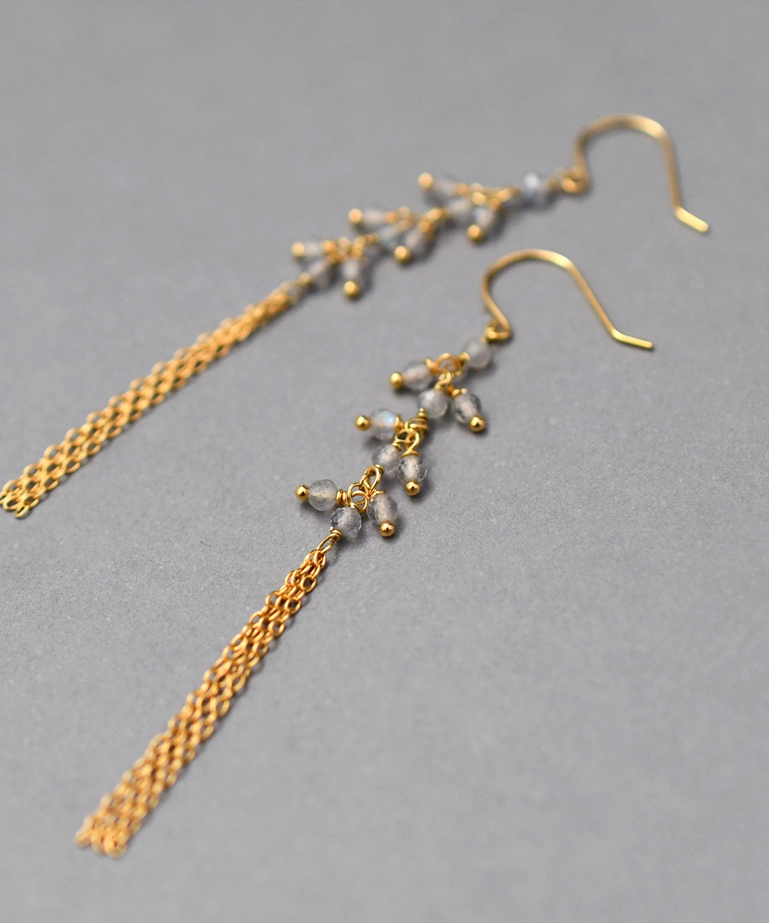 ピアス　コズリ 024153 ラブラドライト