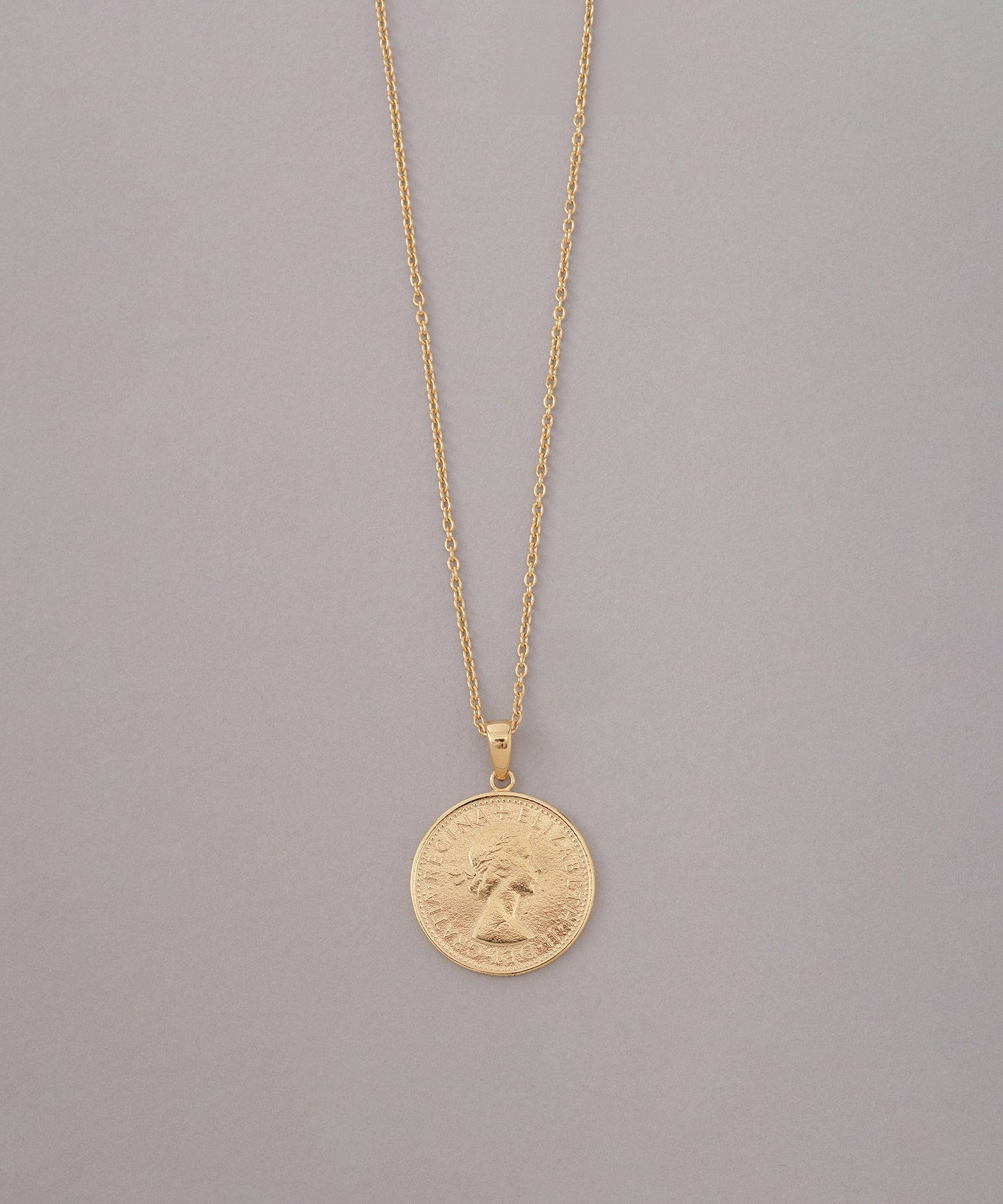 ネックレス　モンポット　コインＬ