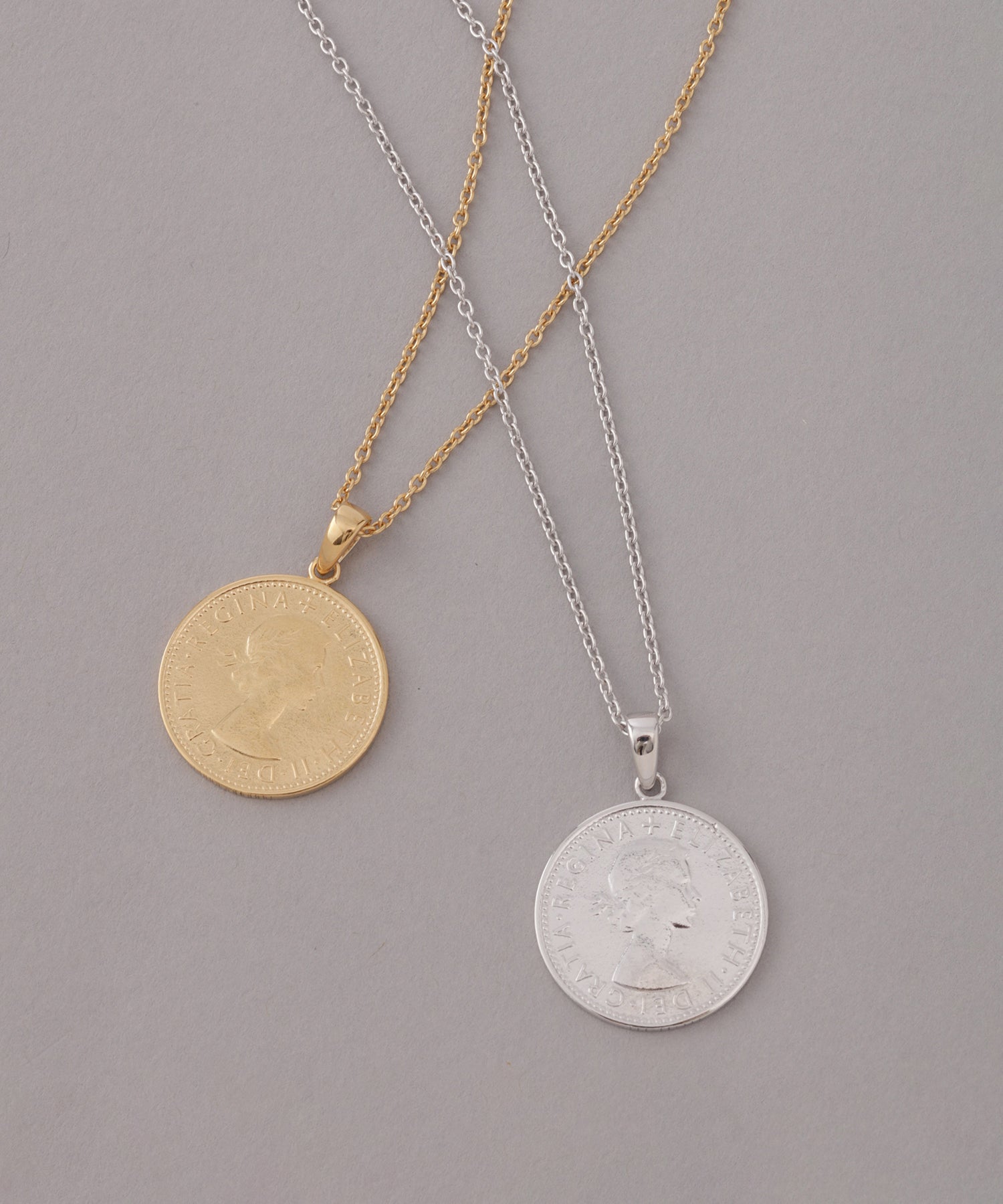 ネックレス　モンポット　コインＬ