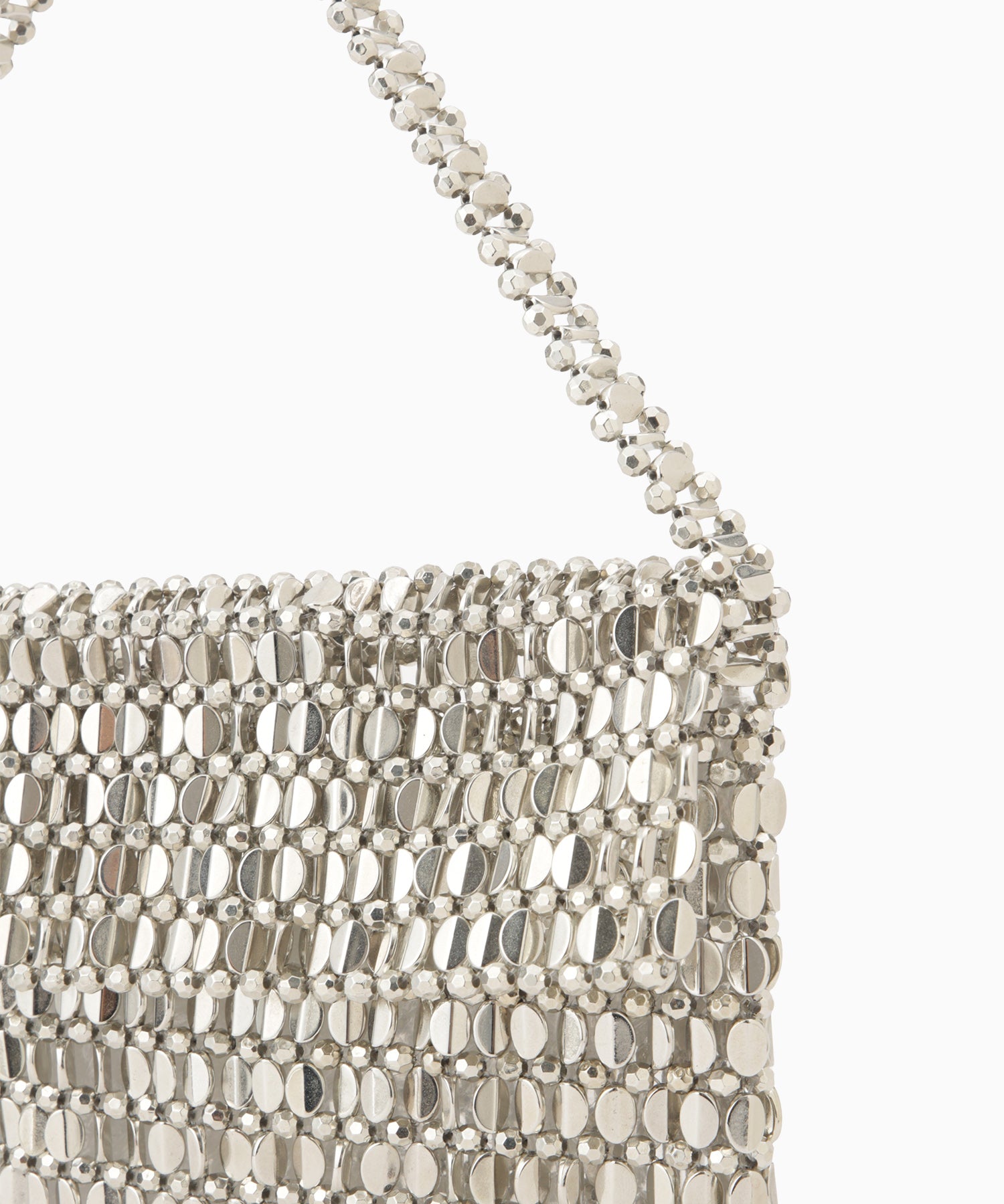 バッグ　カシュカシュ メタルビーズ　フラップ