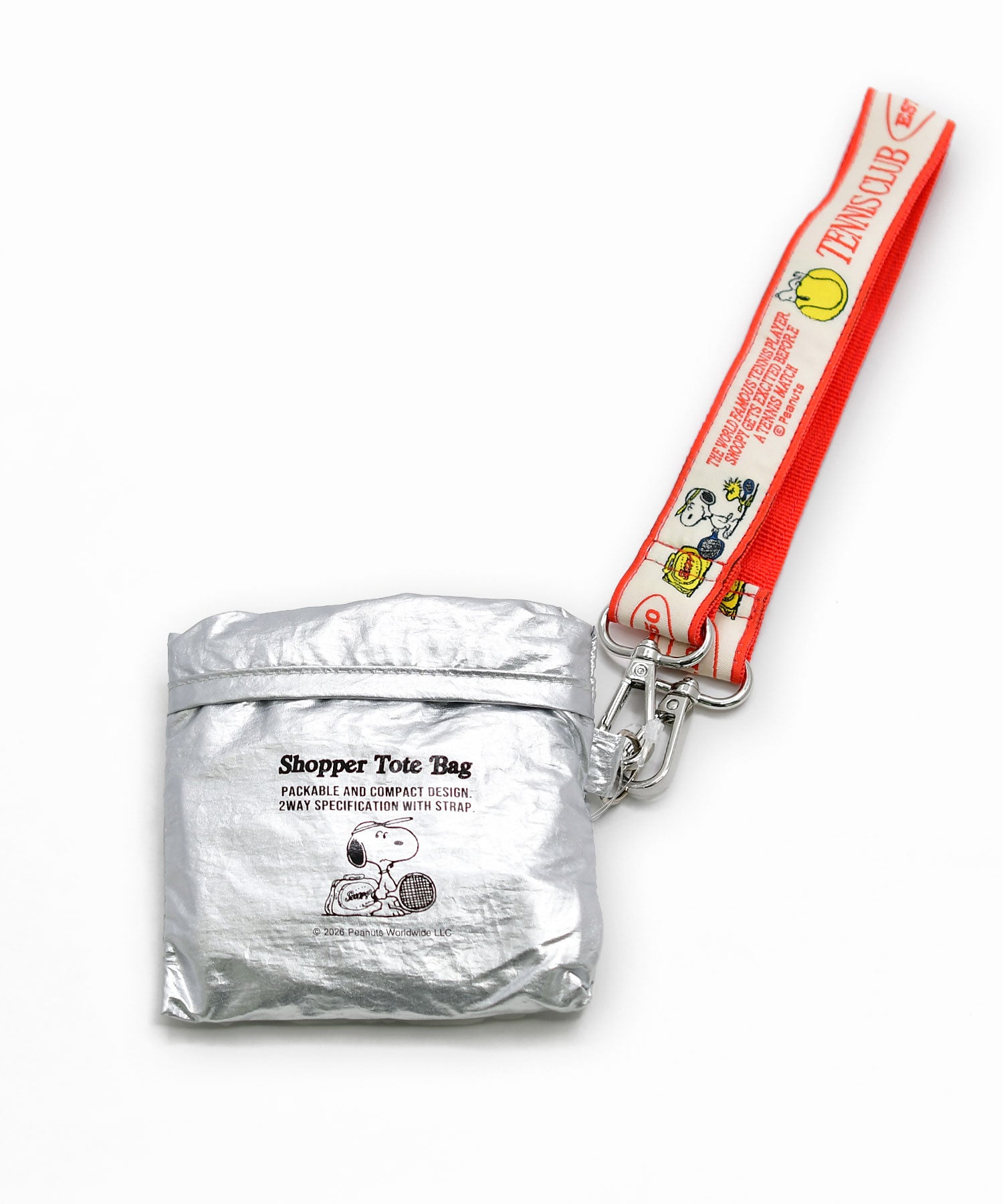 ショッパーバッグ　PEANUTS　ストラップツキ