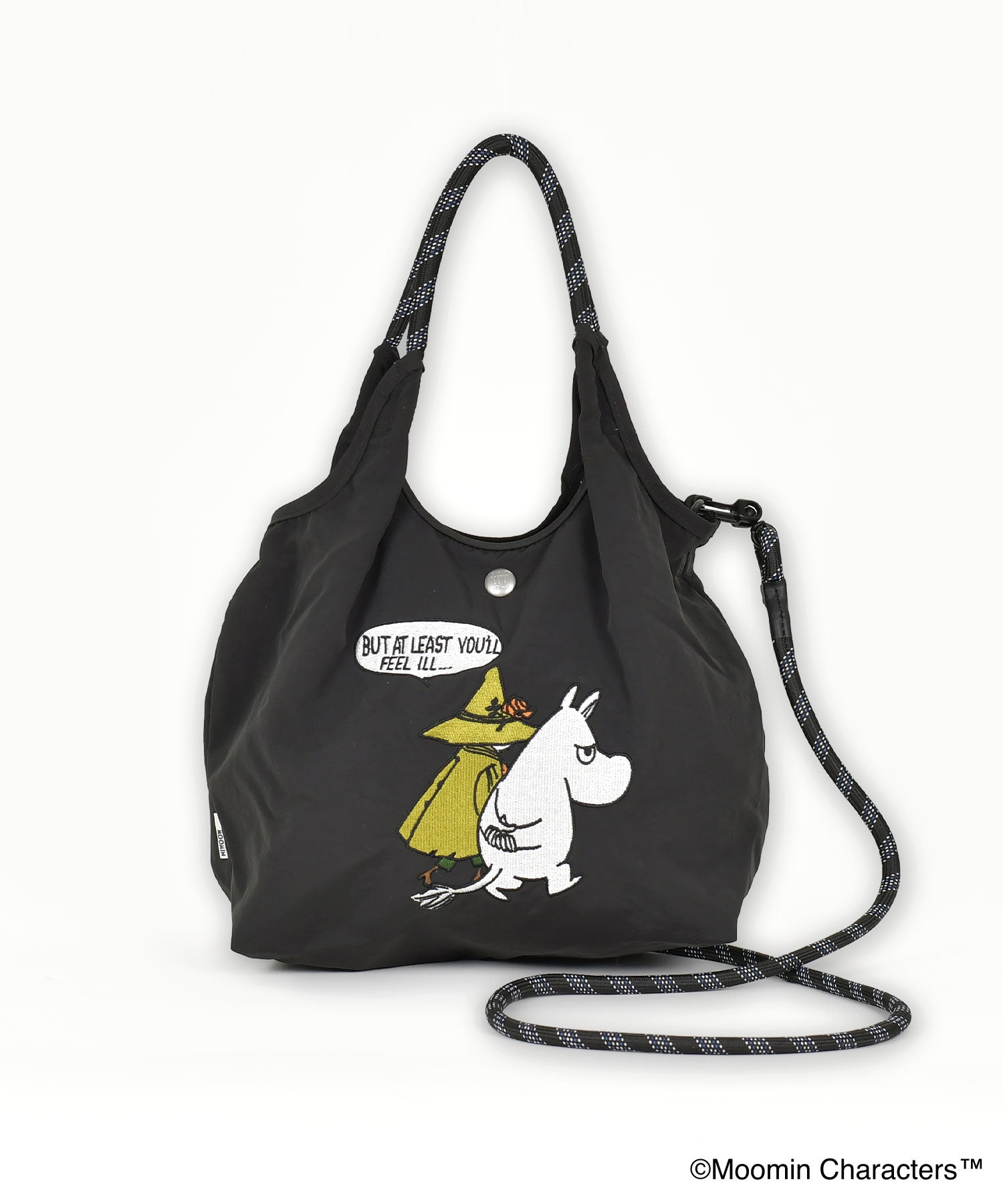 シシュウトートバッグＳ　スナフキン＆ムーミン