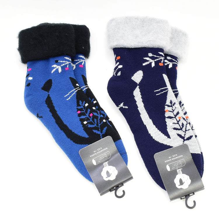 モコモコソックス　キッサ　ネコ