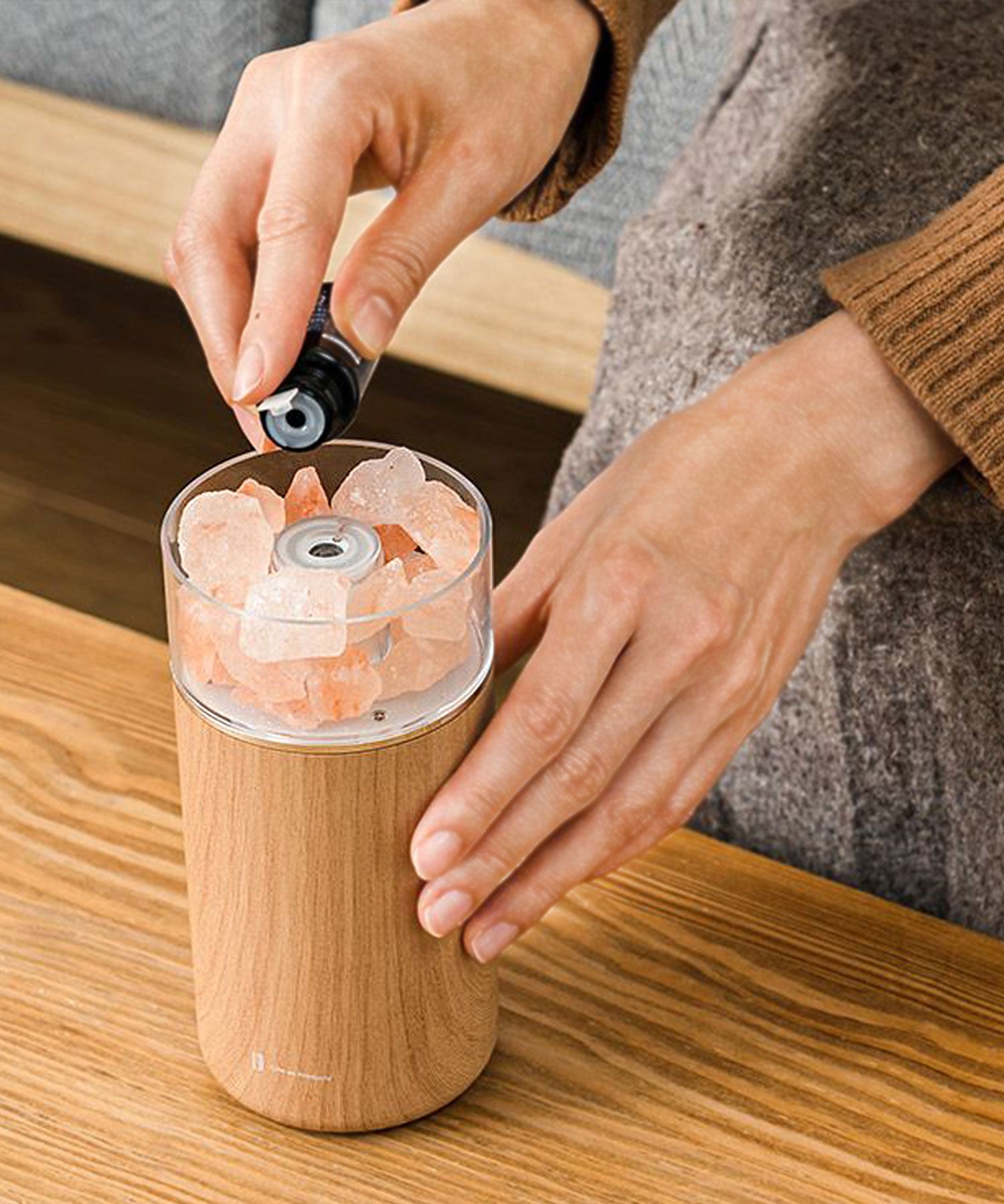 アロマストーン　コードレス加湿器