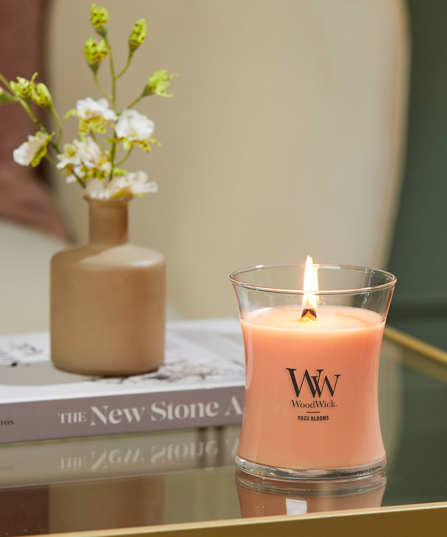 WoodWick ジャーキャンドルＭ   ［ユズブルームズ］