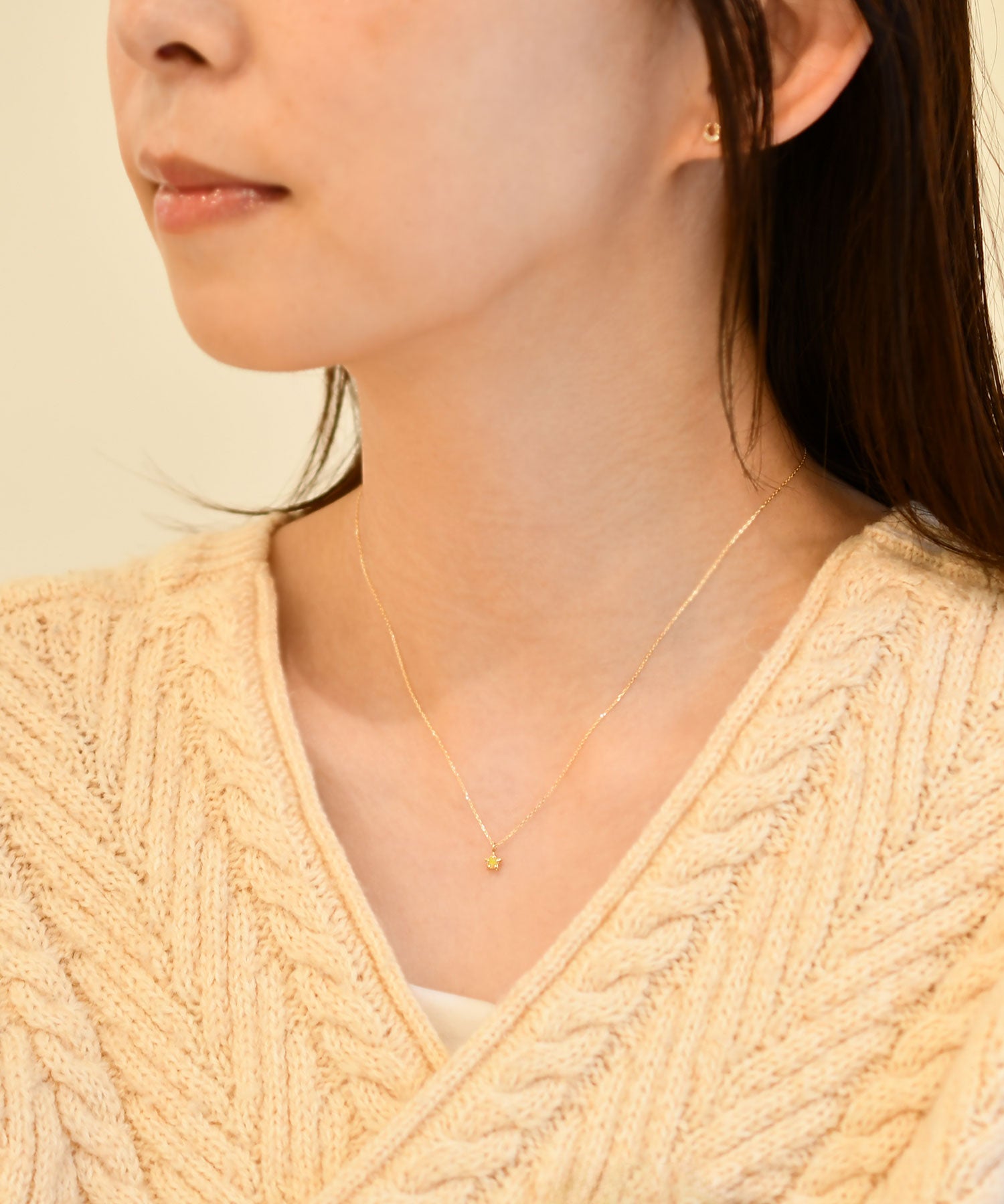 ネックレス　リバーシブルスター  エチオピアオパール