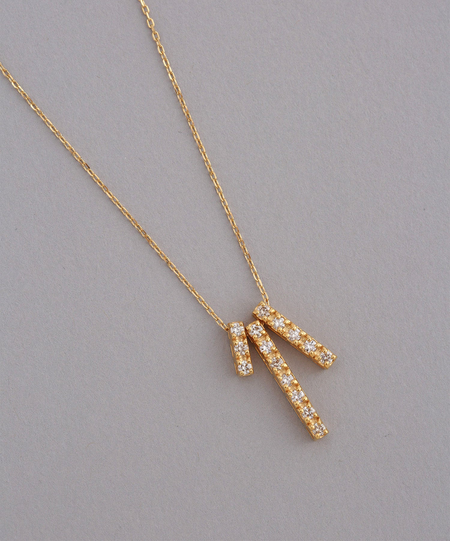 ネックレス　BATOn/バトン　3チャーム　［一部受注生産］