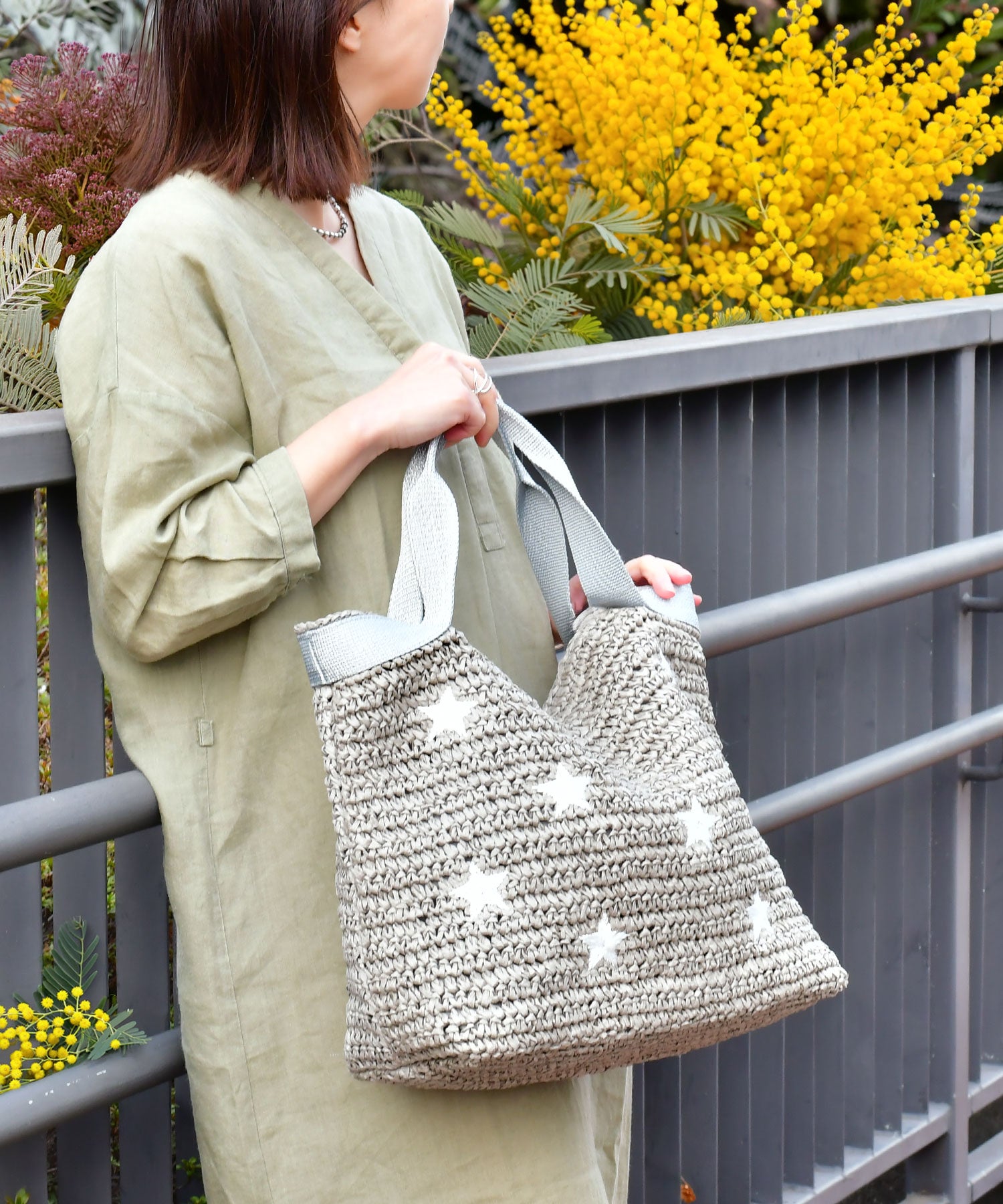 トートバッグ　ペーパースター