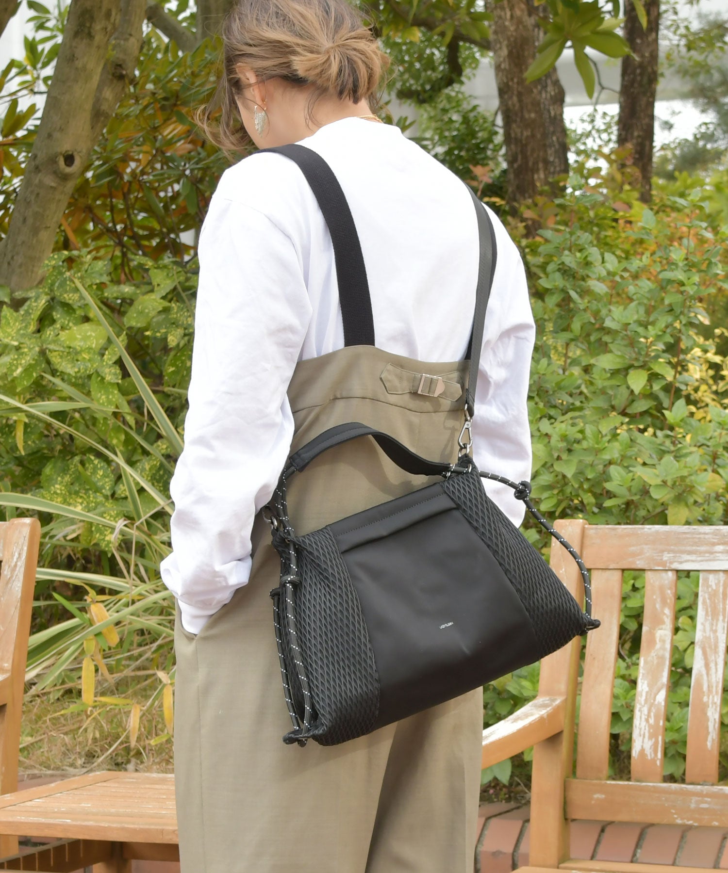 バッグ　メッシュロープショルダー