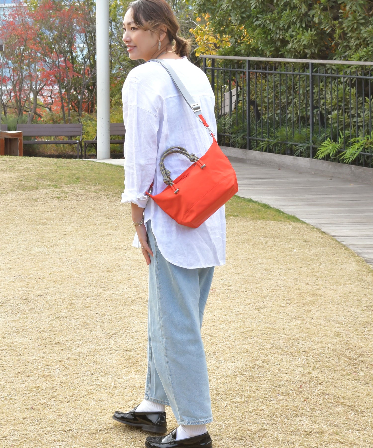 バッグ　ロープハンドルトートミニ