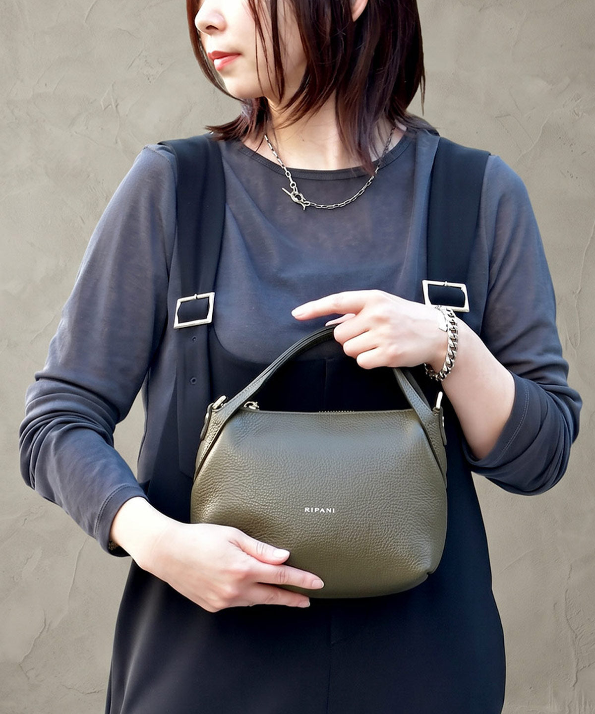 RIPANI / MAYA mini　２WAYレザーバッグ