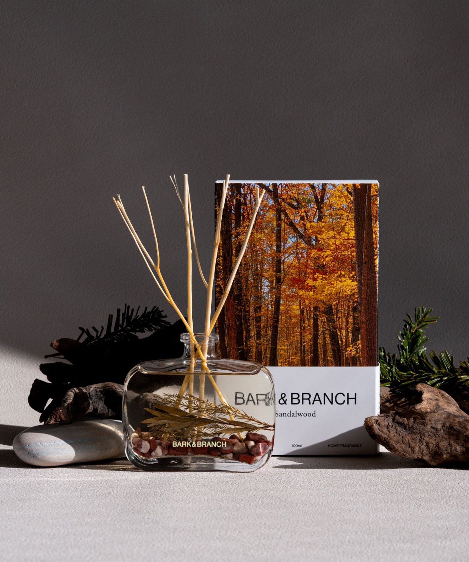 BARK&BRANCH　ディフューザー100ml　サンダルウッド