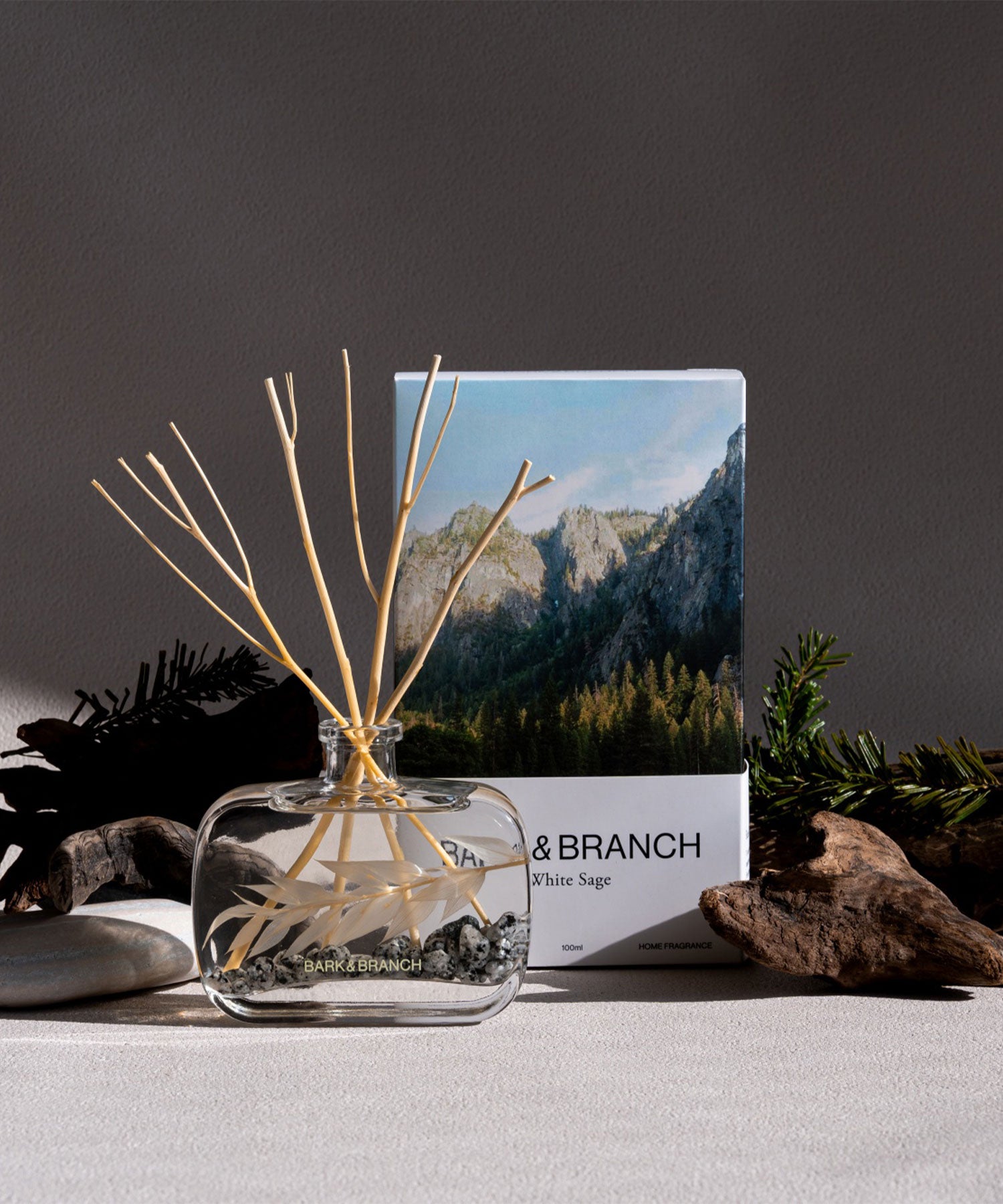 BARK&BRANCH　ディフューザー100ml　ホワイトセージ