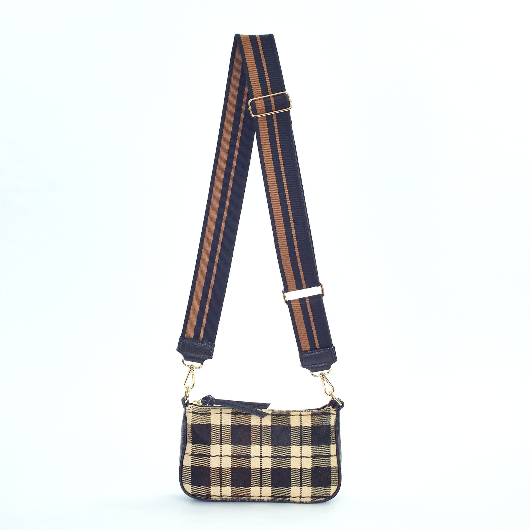 ［オンラインストアのみ］ショルダーバッグ　perche/ペルケ ラインテープ